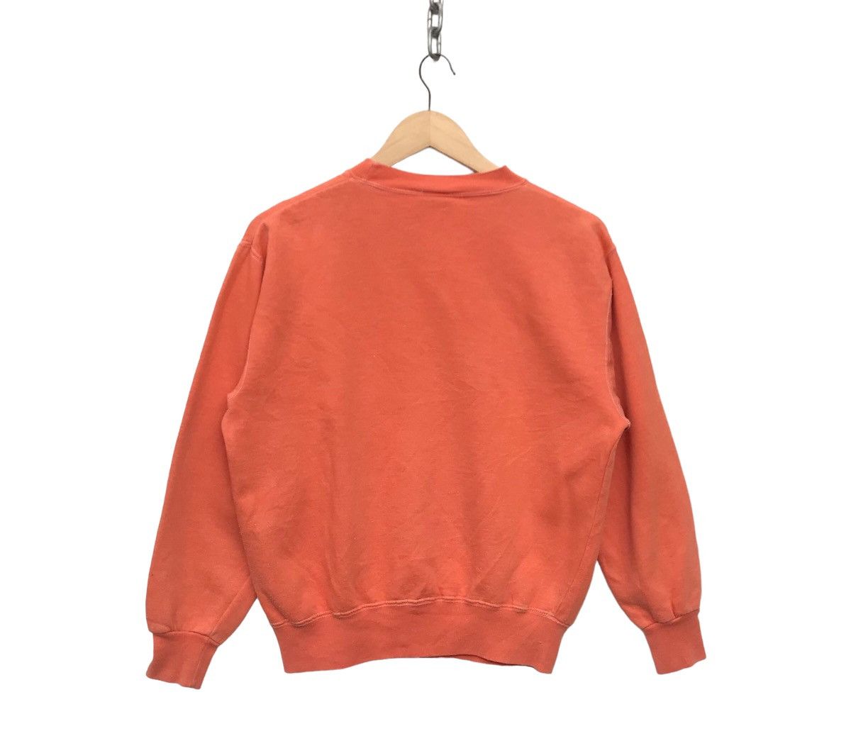 Vintage Vintage Houston Orange Poly Cotton Sweatshirt Size US M / EU 48-50 / 2 - 7 Thumbnail