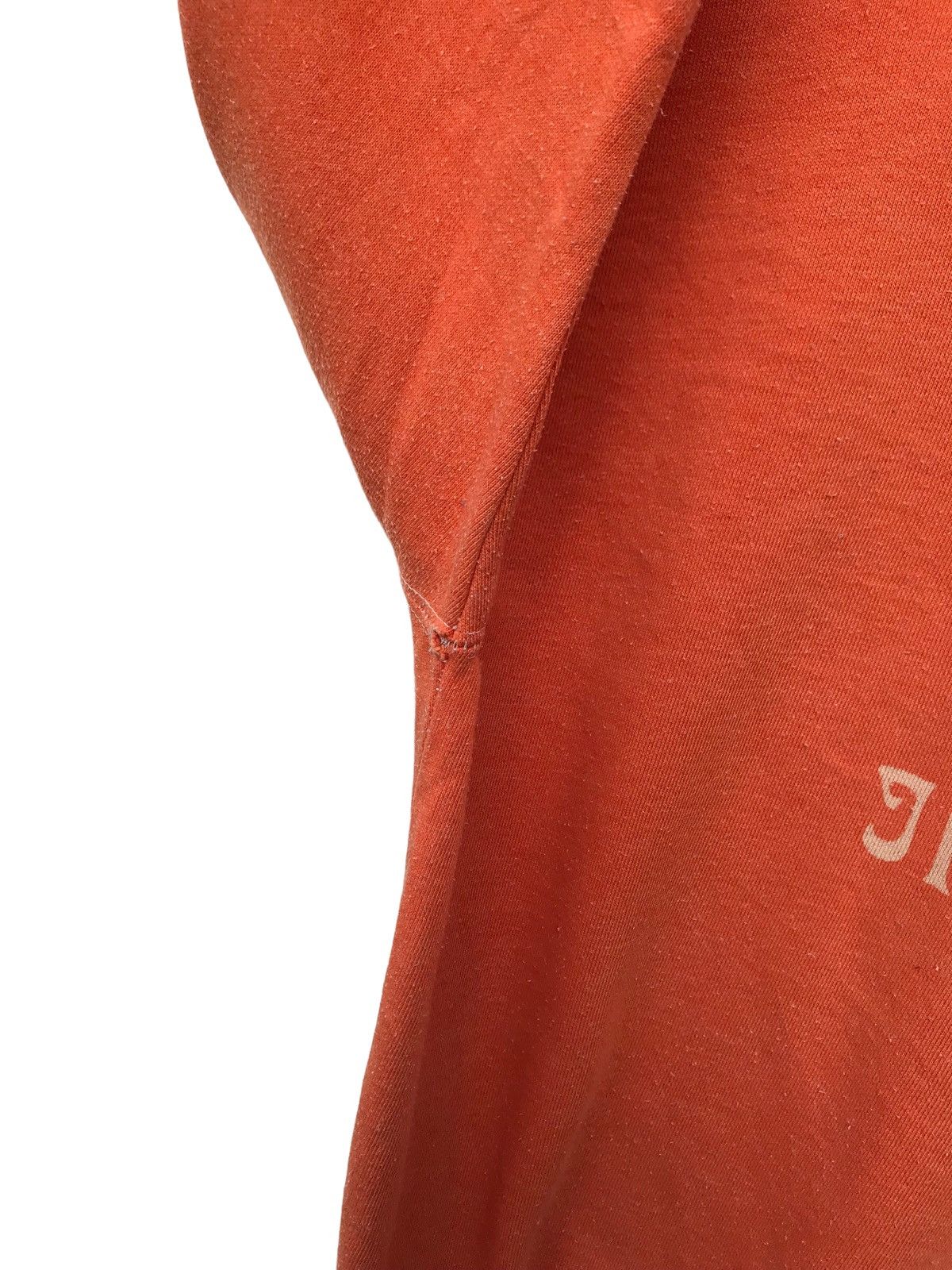 Vintage Vintage Houston Orange Poly Cotton Sweatshirt Size US M / EU 48-50 / 2 - 5 Thumbnail