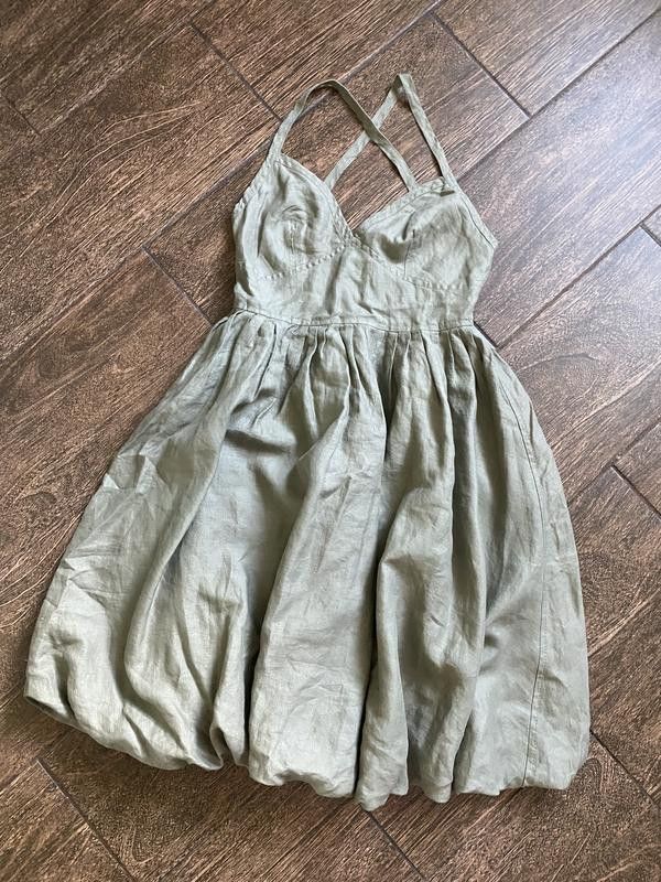 Other BUBBLE hem mini dress Sz XS italian brand STEFANEL Size XS / US 0-2 / IT 36-38 - 3 Thumbnail