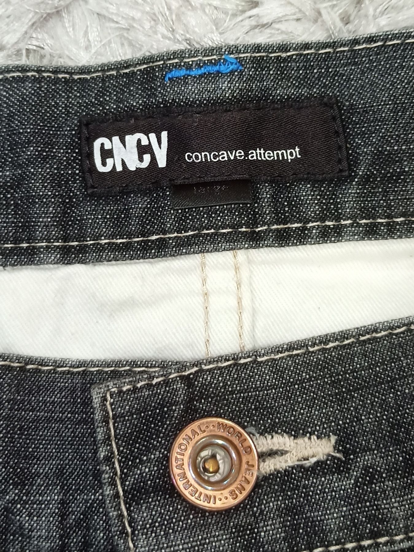 Japanese Brand Made in Japan CNCV Denim Jeans Size US 35 - 13 Thumbnail
