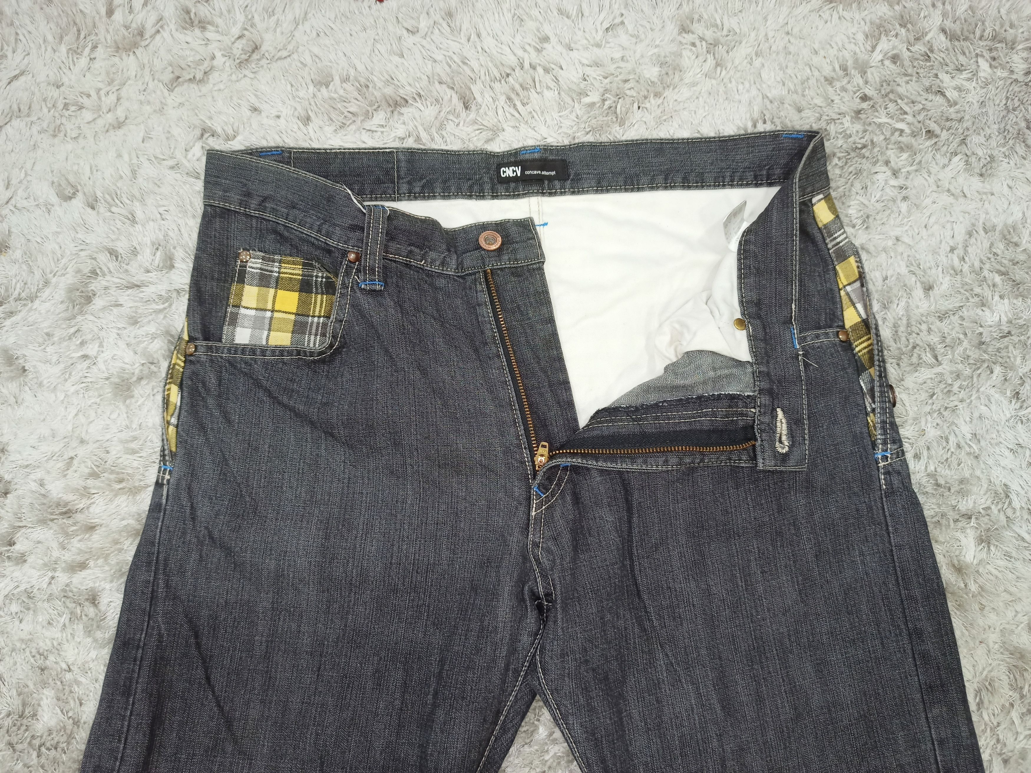 Japanese Brand Made in Japan CNCV Denim Jeans Size US 35 - 8 Thumbnail