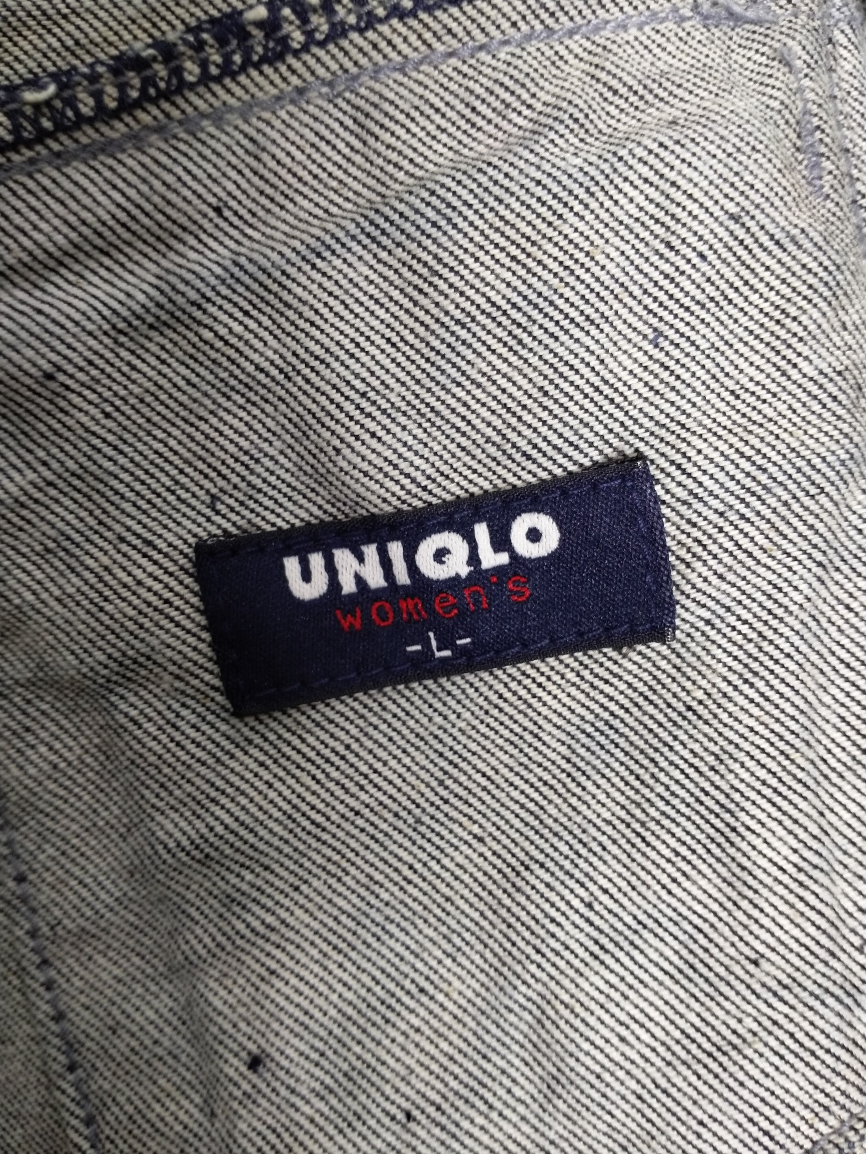 Uniqlo Uniqlo Denim Jacket Ladies Size L / US 10 / IT 46 - 4 Thumbnail