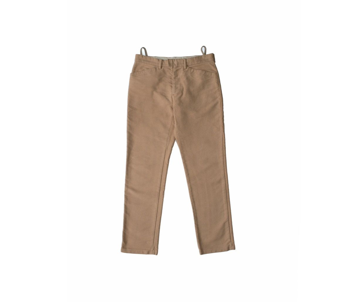 Helmut Lang AW2001 Sand Cotton Moleskin Pants