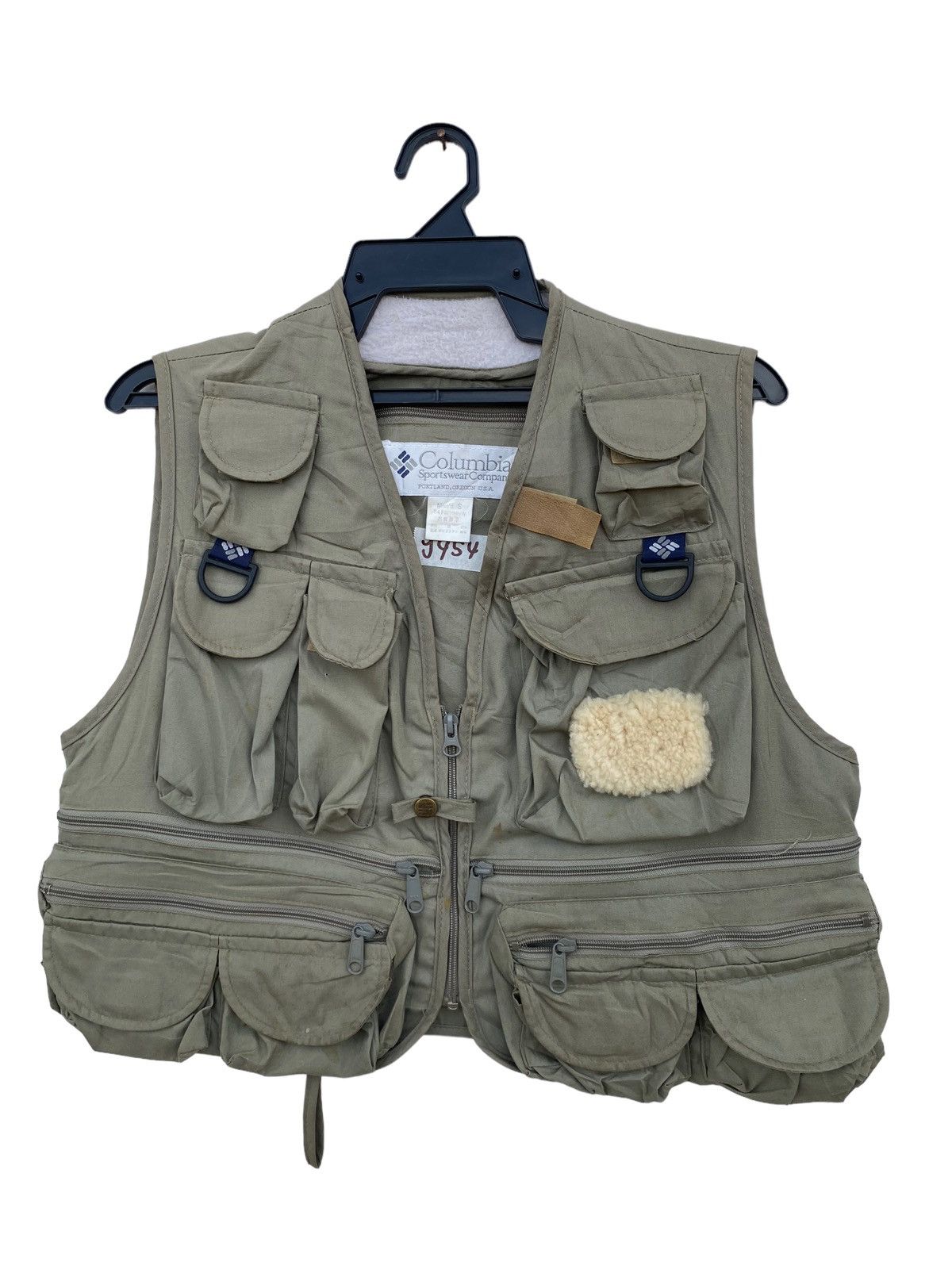Vintage Columbia Fishing Gear vest Outerwear