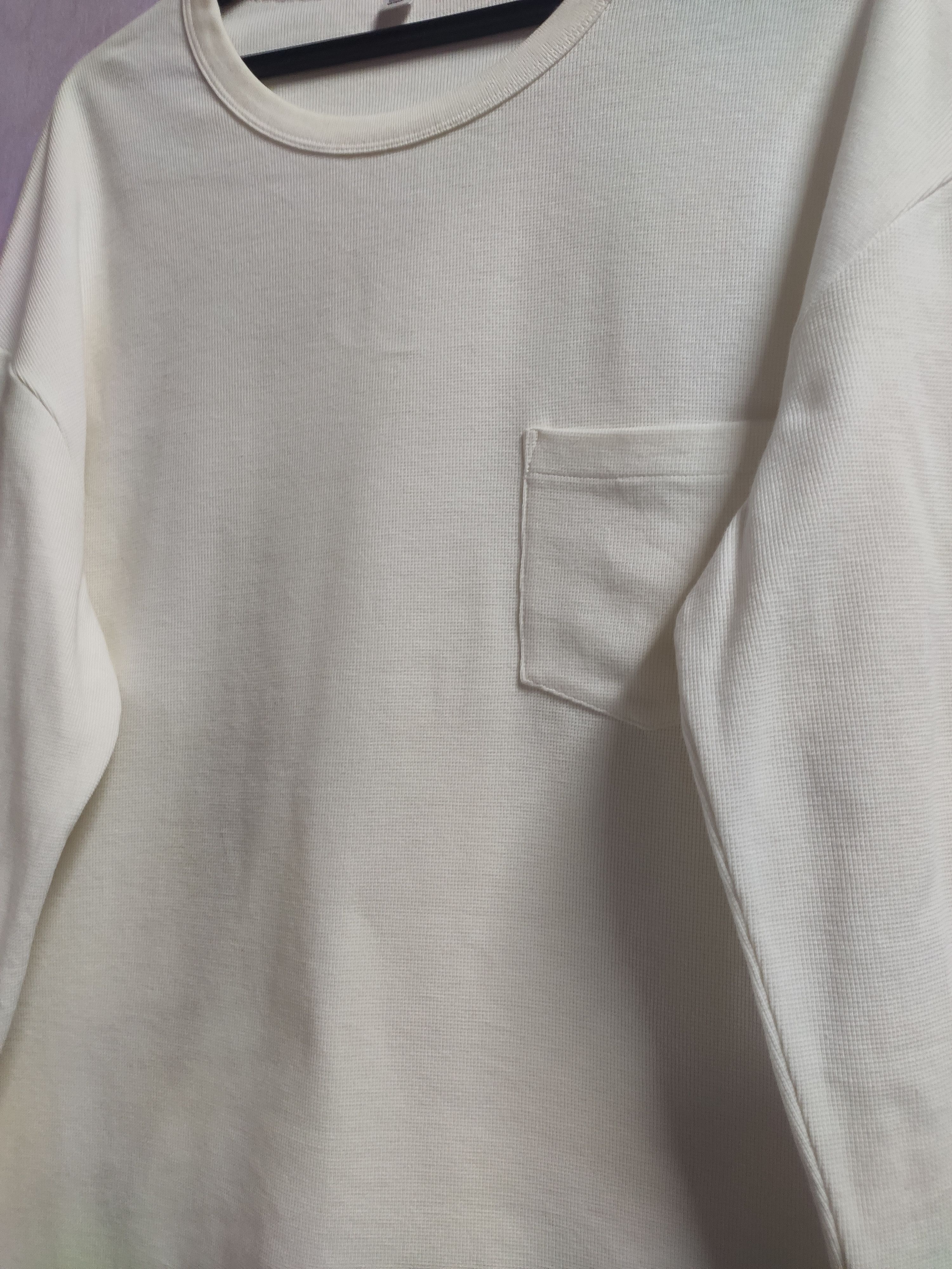 Japanese Brand UNIQLO Waffle Crew Neck Long Sleeve T-Shirt Size US L / EU 52-54 / 3 - 3 Thumbnail