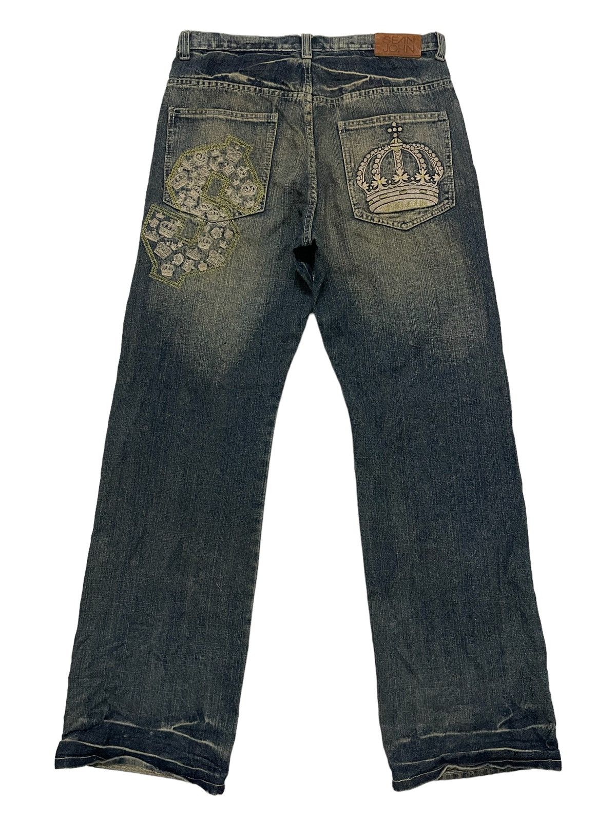 Hypebeast × Sean John Denim Sean John Rapper Dollar Design Size US 34 / EU 50 - 3 Thumbnail