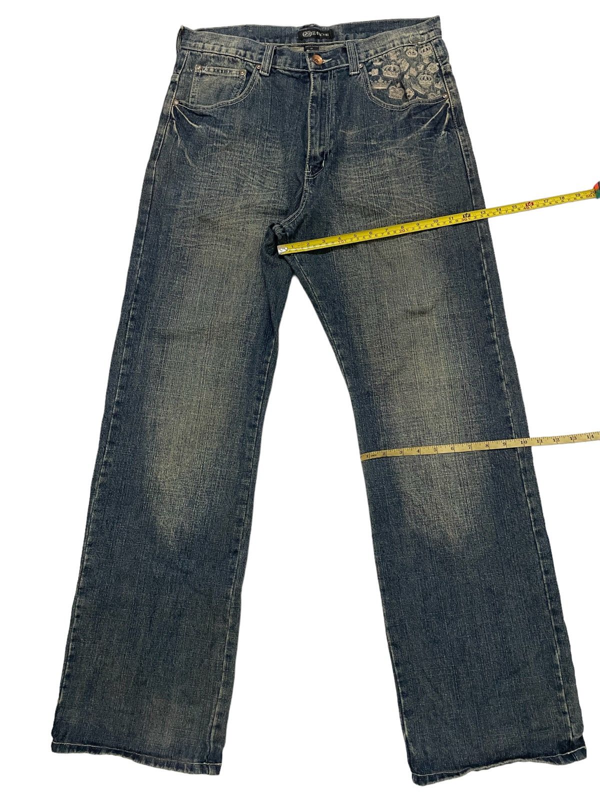 Hypebeast × Sean John Denim Sean John Rapper Dollar Design Size US 34 / EU 50 - 7 Thumbnail