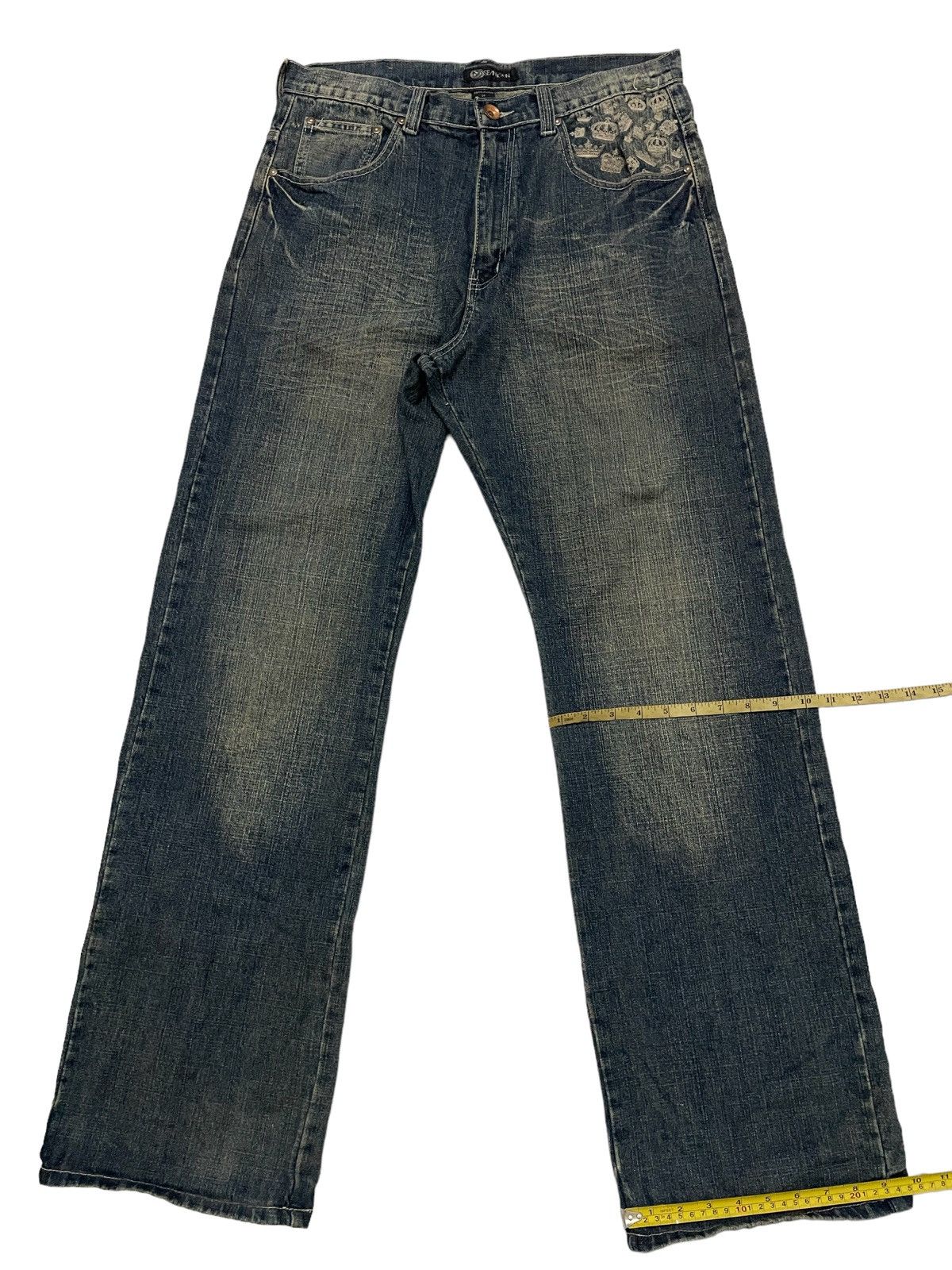 Hypebeast × Sean John Denim Sean John Rapper Dollar Design Size US 34 / EU 50 - 8 Thumbnail