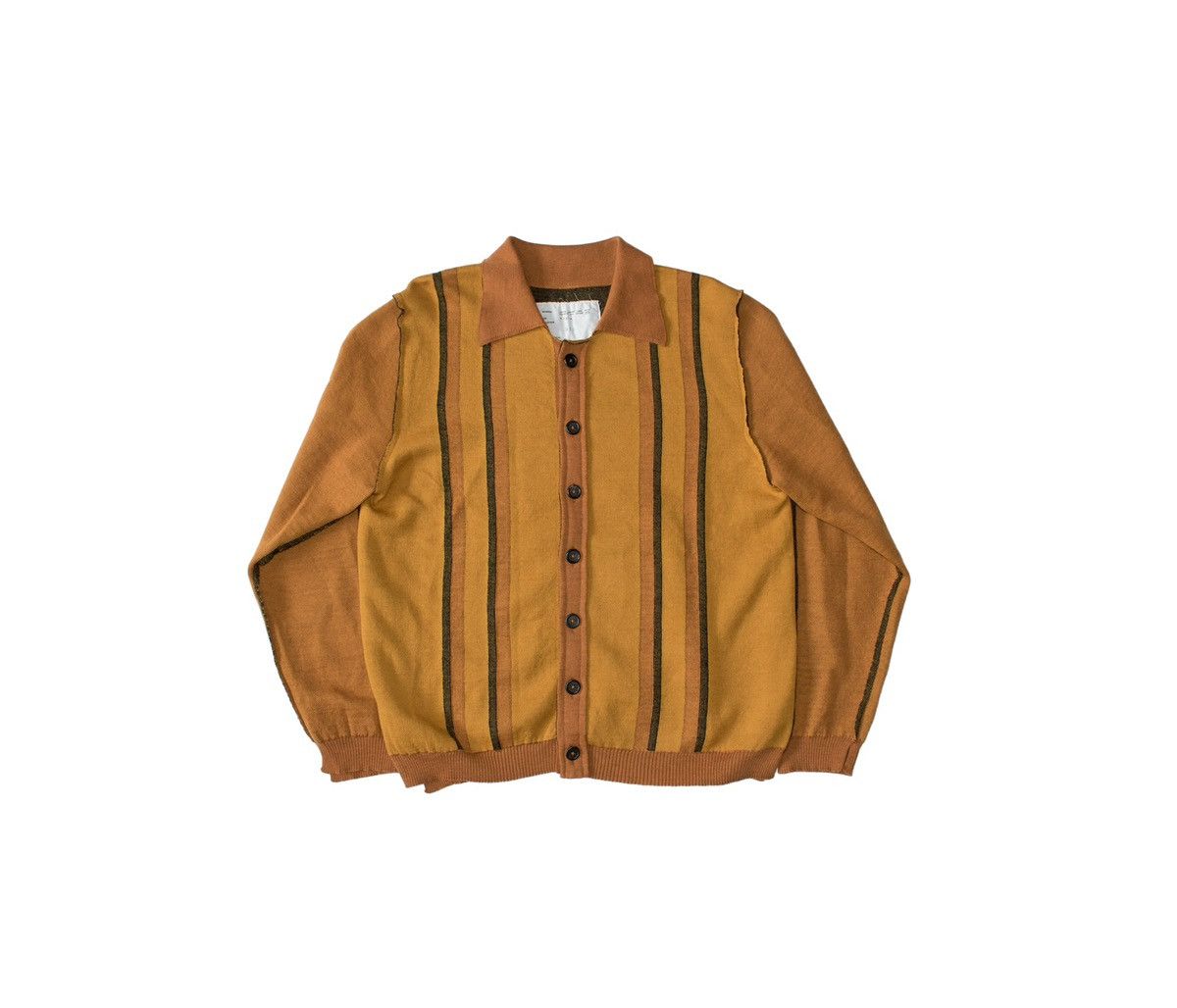 Camiel Fortgens 010 FW 2021 Wool 70’s Vest Cardigan