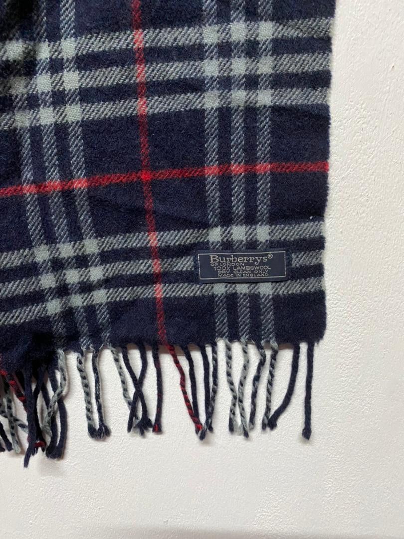 Burberry × Vintage 💥 Burberry's Vintage Muffler Scarf Size ONE SIZE - 3 Thumbnail