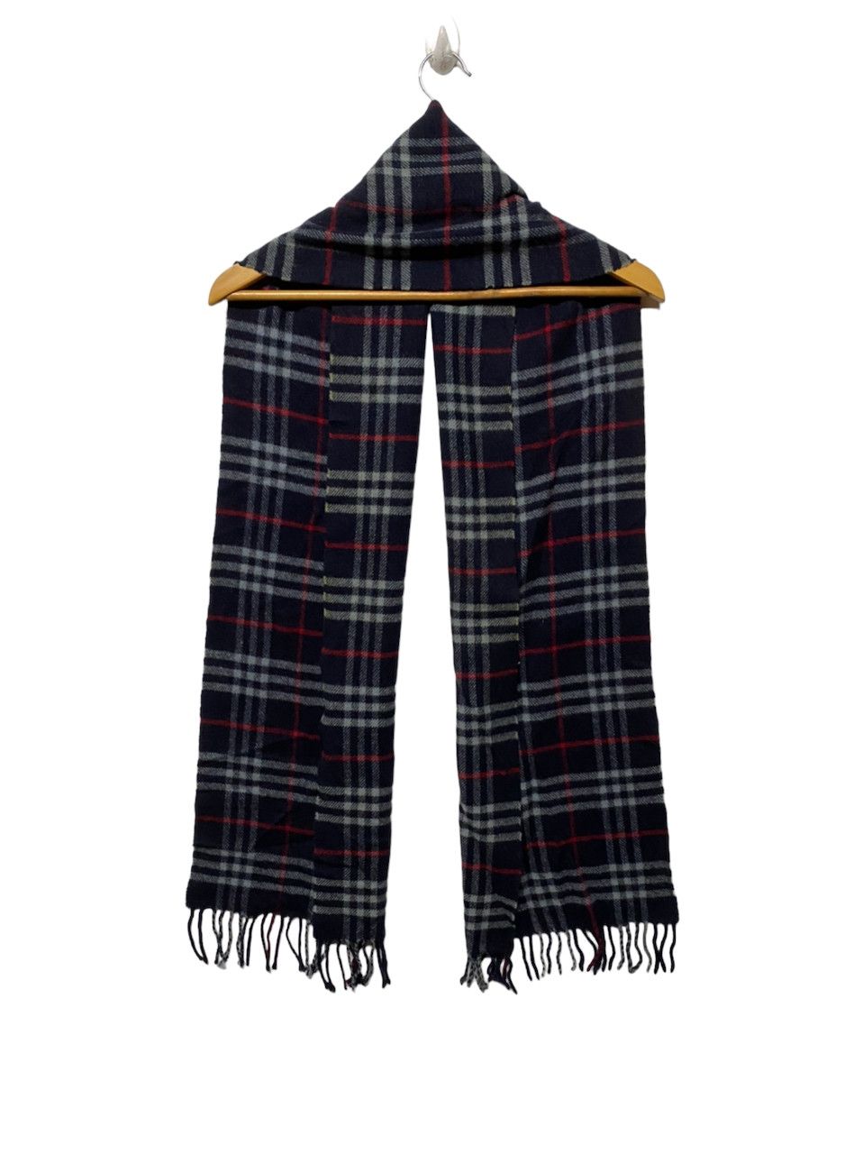 Burberry × Vintage 💥 Burberry's Vintage Muffler Scarf Size ONE SIZE - 2 Thumbnail