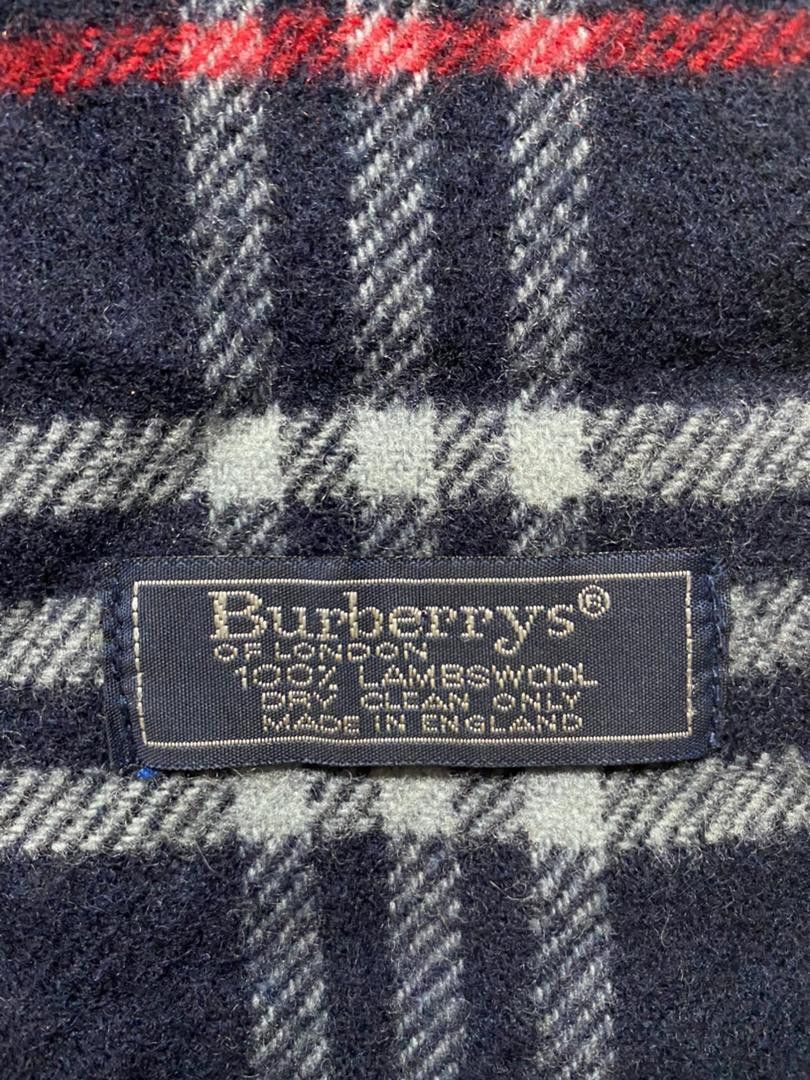 Burberry × Vintage 💥 Burberry's Vintage Muffler Scarf Size ONE SIZE - 4 Thumbnail