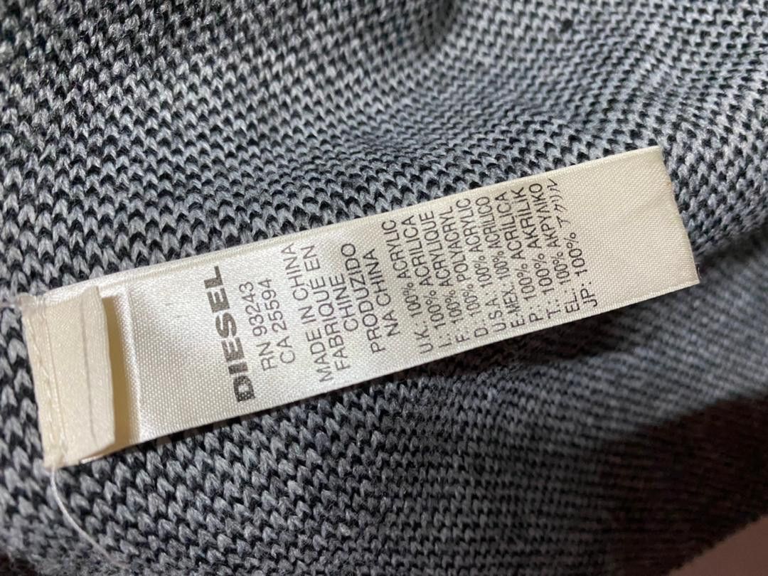 Diesel 💥 DIESEL VINTAGE MUFFLER SCARF Size ONE SIZE - 6 Thumbnail
