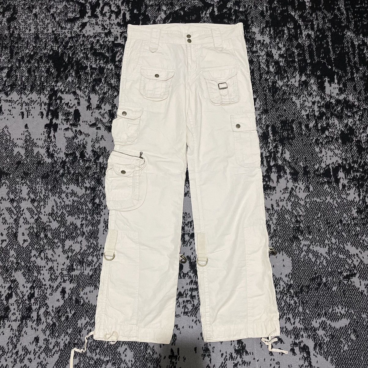 Hysteric Glamour 3d Multi Pocket Cargo Flare Bondage Pants