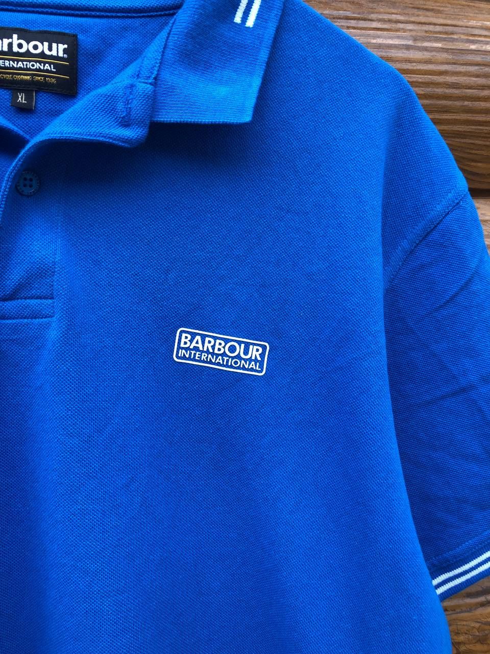 Barbour × Vintage Barbour polo T-shirt Size US XL / EU 56 / 4 - 4 Thumbnail