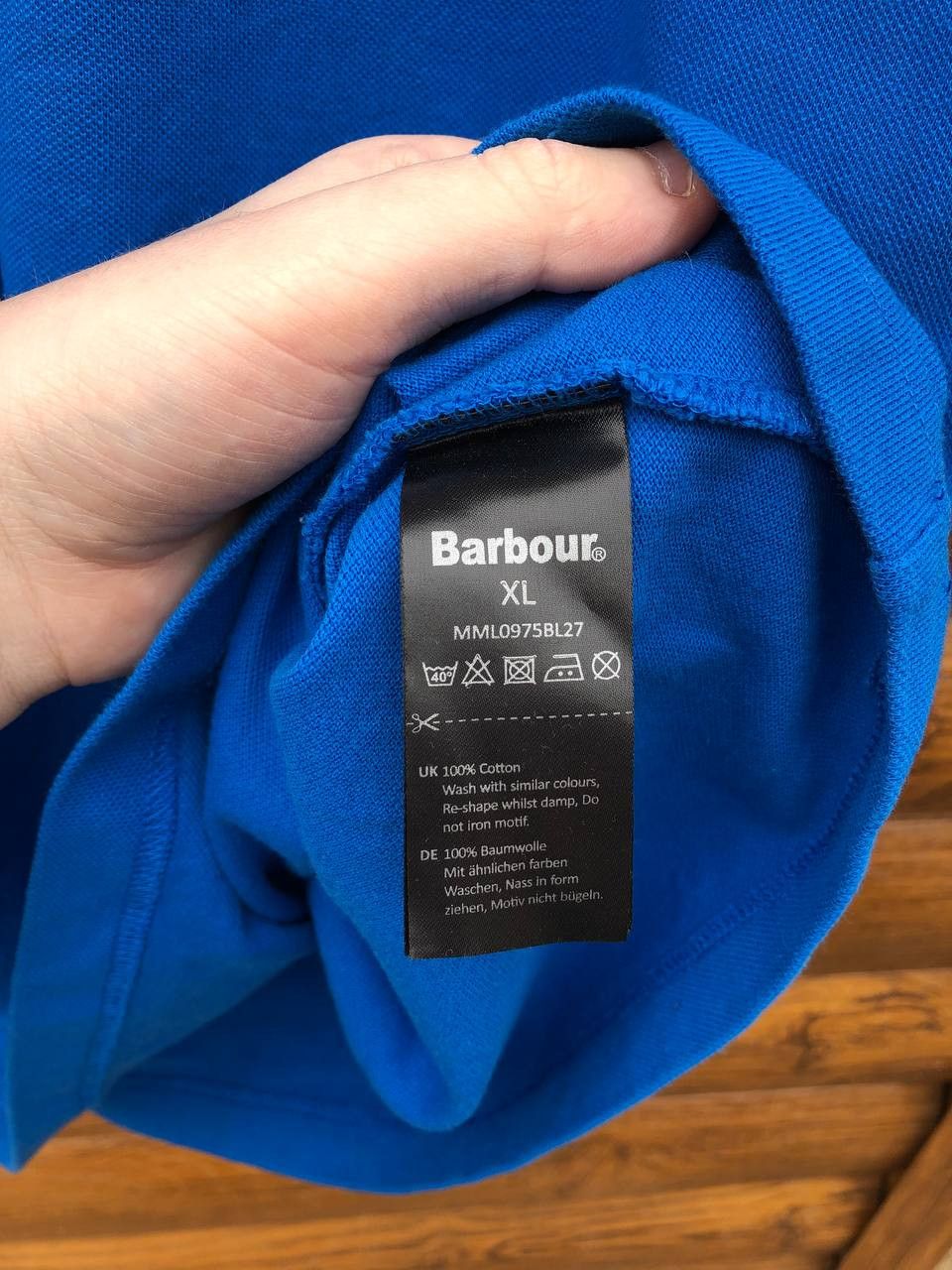 Barbour × Vintage Barbour polo T-shirt Size US XL / EU 56 / 4 - 6 Thumbnail