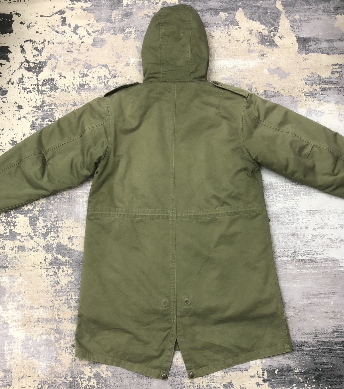 GU × Japanese Brand Y199. JAPAN GU MILITARY STYLE PARKA JACKET Size US L / EU 52-54 / 3 - 5 Thumbnail