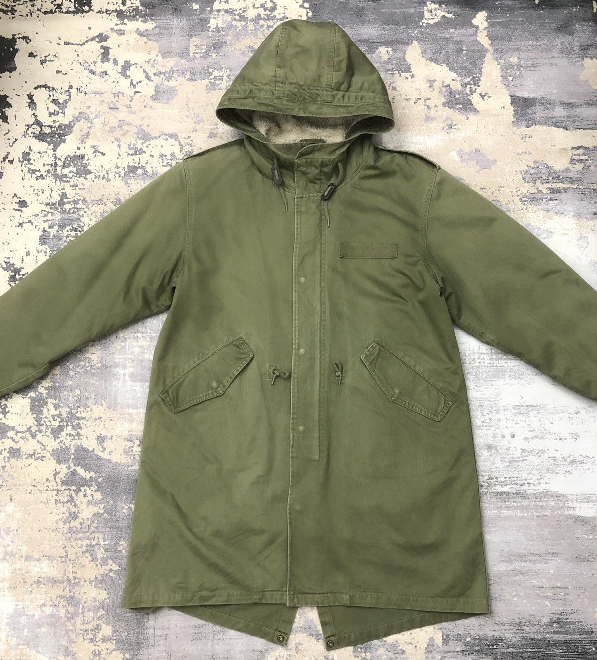 GU × Japanese Brand Y199. JAPAN GU MILITARY STYLE PARKA JACKET Size US L / EU 52-54 / 3 - 2 Thumbnail