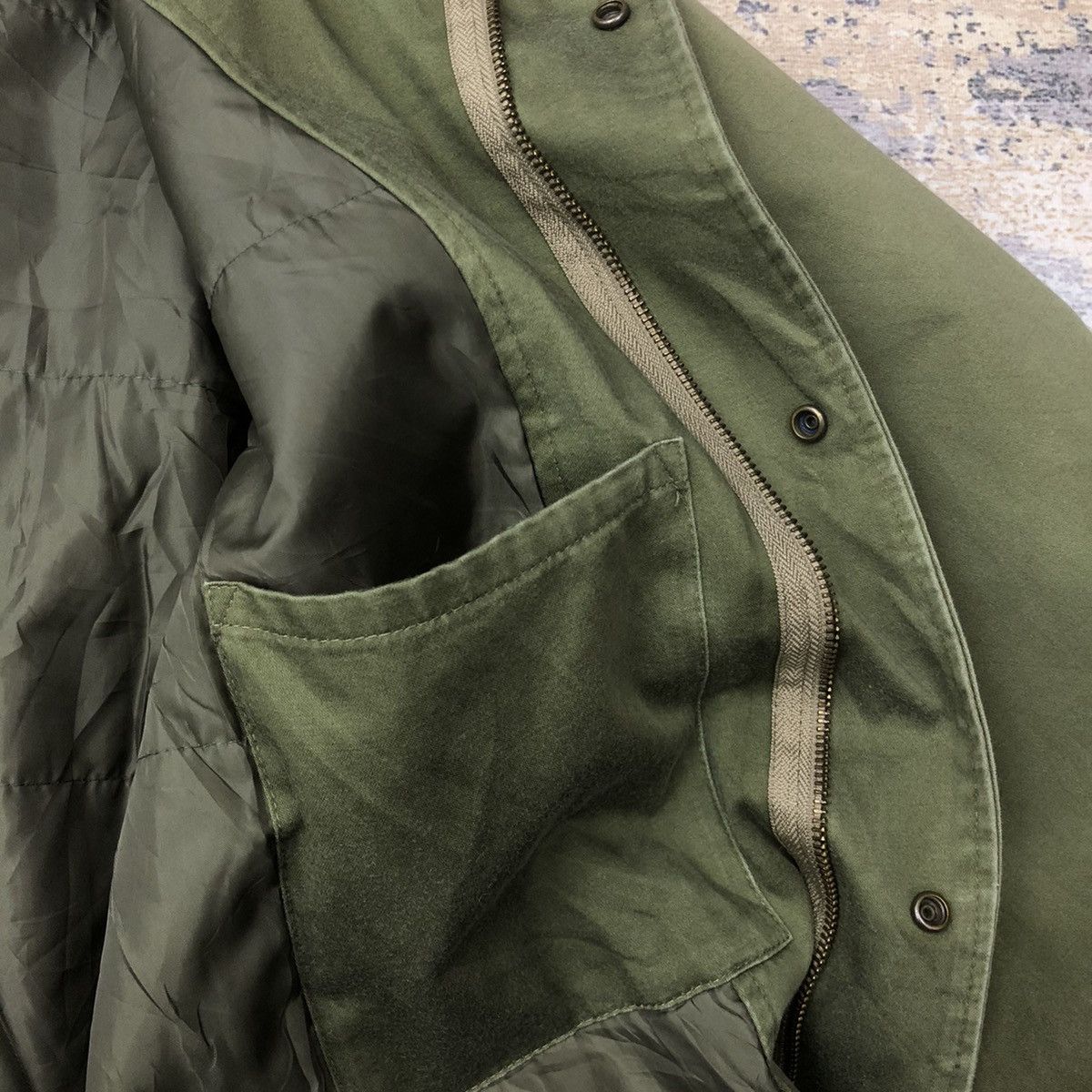 GU × Japanese Brand Y199. JAPAN GU MILITARY STYLE PARKA JACKET Size US L / EU 52-54 / 3 - 8 Thumbnail