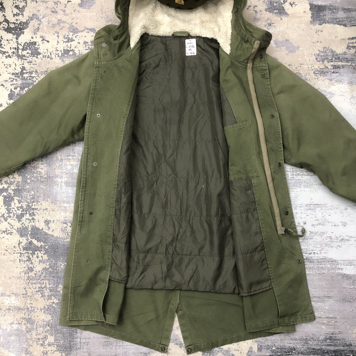 GU × Japanese Brand Y199. JAPAN GU MILITARY STYLE PARKA JACKET Size US L / EU 52-54 / 3 - 4 Thumbnail