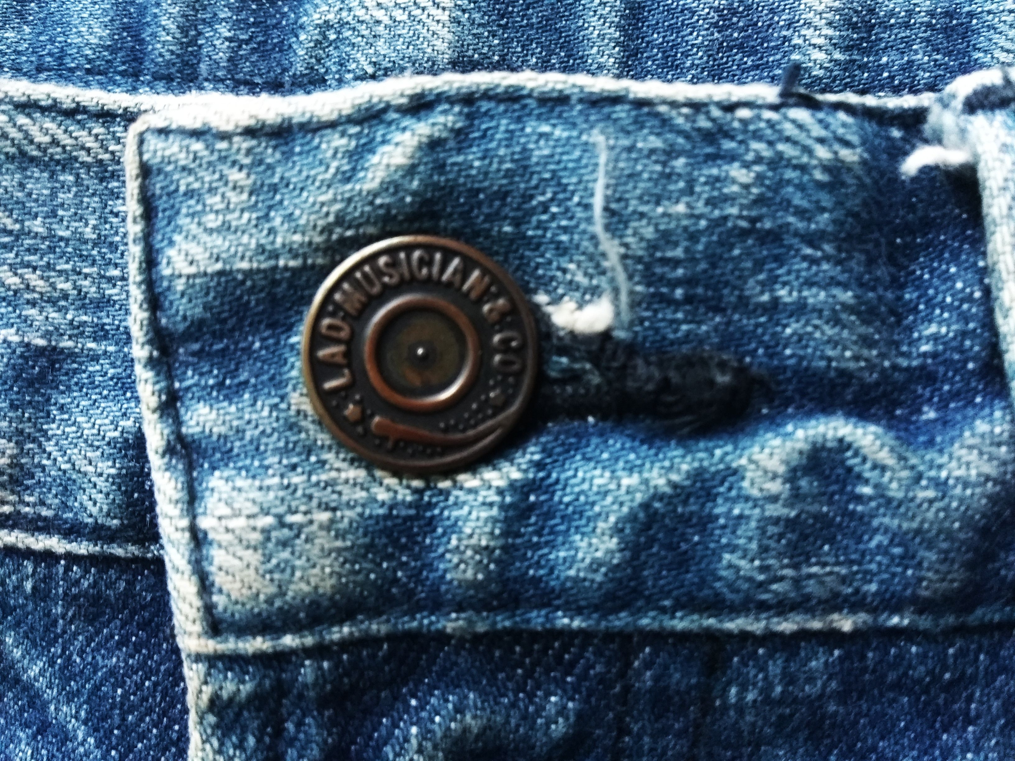 Japanese Brand × Lad Musician Vintage LAD MUSICIAN denim jeans made in japan Size US 34 / EU 50 - 7 Thumbnail