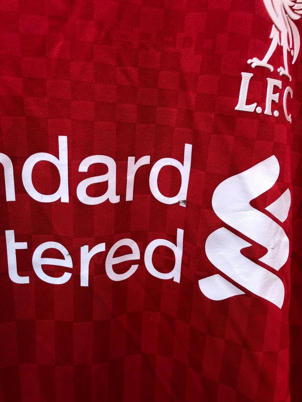 New Balance Liverpool 2015-2016 Adidas Football Soccer Shirt Jersey Size US XL / EU 56 / 4 - 5 Thumbnail