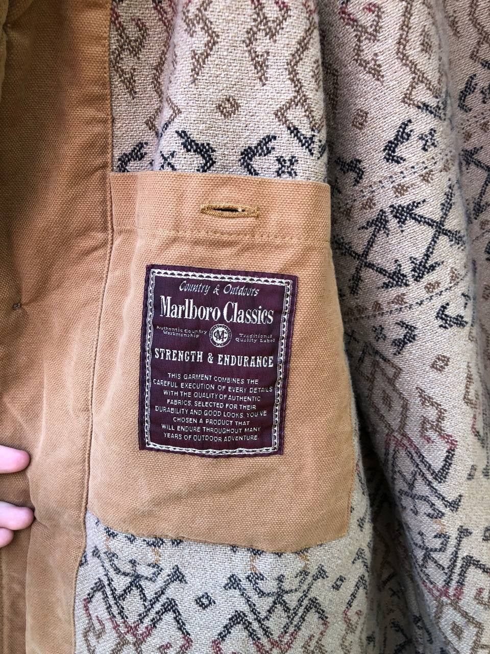 Marlboro × Marlboro Classics × Vintage Vintage Marlboro Classic jacket 90’s rare Size US L / EU 52-54 / 3 - 8 Thumbnail