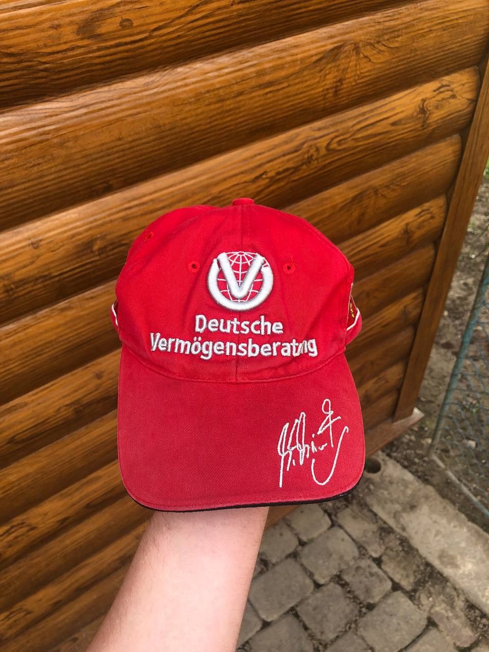 Vintage Vintage Michael Schumacher 2000 World Champion Ferrari Hat Size ONE SIZE - 1 Thumbnail