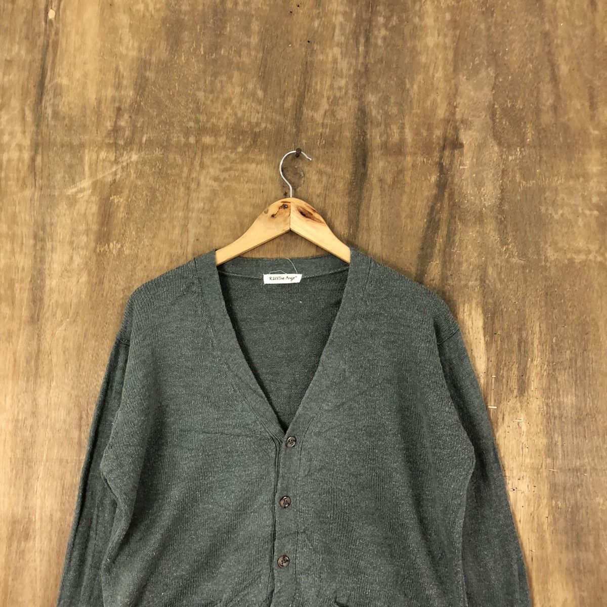 Aran Isles Knitwear × Japanese Brand Raffire Ange Cardigan Knitwear #005 Size US M / EU 48-50 / 2 - 2 Thumbnail