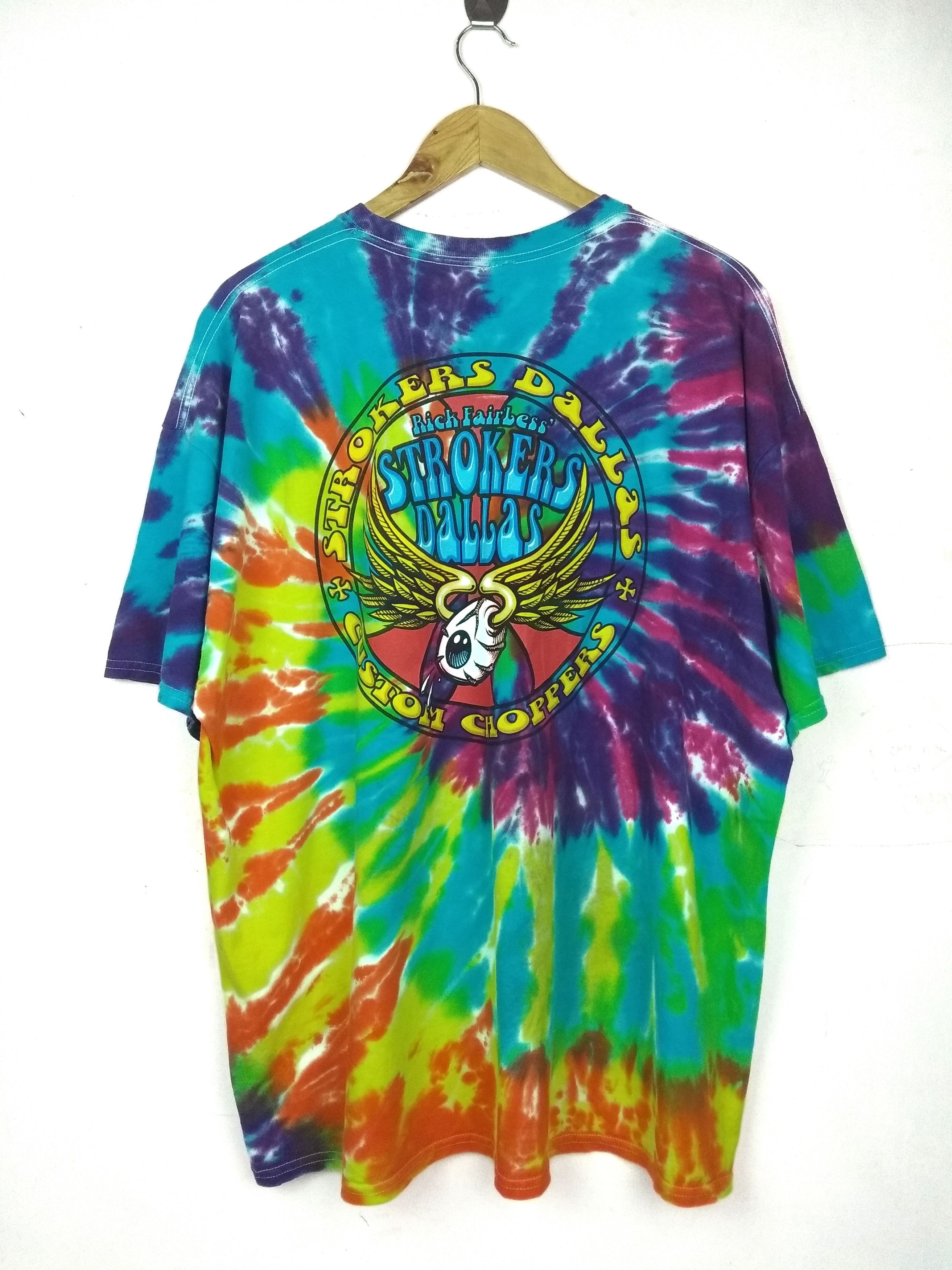 Harley Davidson × West Coast Choppers Vintage Tie dye Custom Choopers tshirt Bikes Motorcycle Size US XXL / EU 58 / 5 - 4 Thumbnail