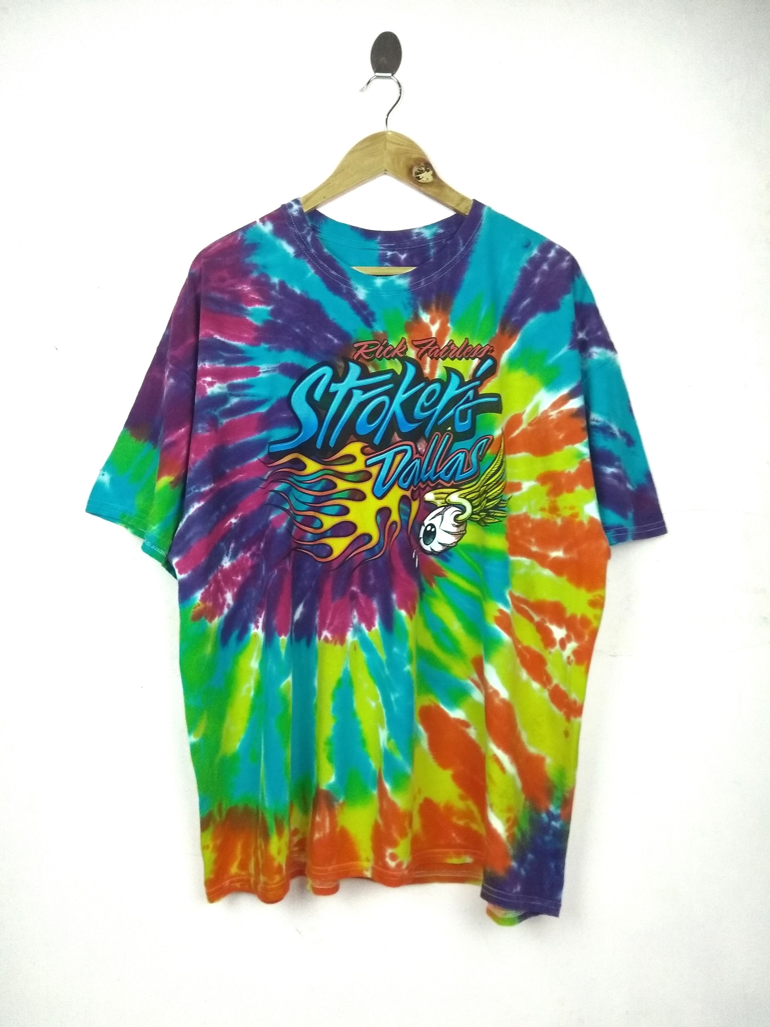 Harley Davidson × West Coast Choppers Vintage Tie dye Custom Choopers tshirt Bikes Motorcycle Size US XXL / EU 58 / 5 - 2 Thumbnail