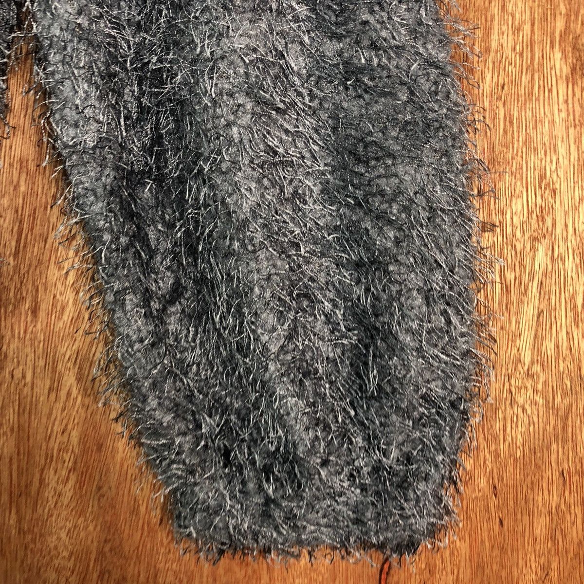 Homespun Knitwear × Japanese Brand Vassa Full Grey Mohair Shag Shaggy Knitwear Size US S / EU 44-46 / 1 - 4 Thumbnail