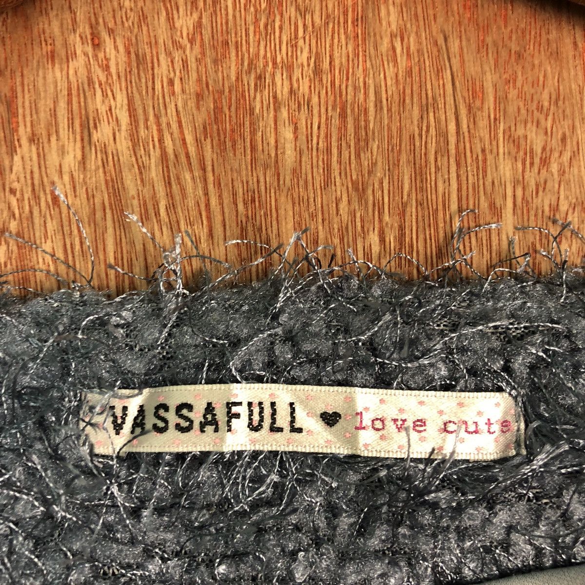 Homespun Knitwear × Japanese Brand Vassa Full Grey Mohair Shag Shaggy Knitwear Size US S / EU 44-46 / 1 - 9 Thumbnail