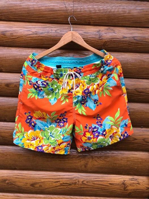 Ralph Lauren Vintage Polo Ralph Lauren Shorts Swim Size US 30 / EU 46 - 1 Thumbnail