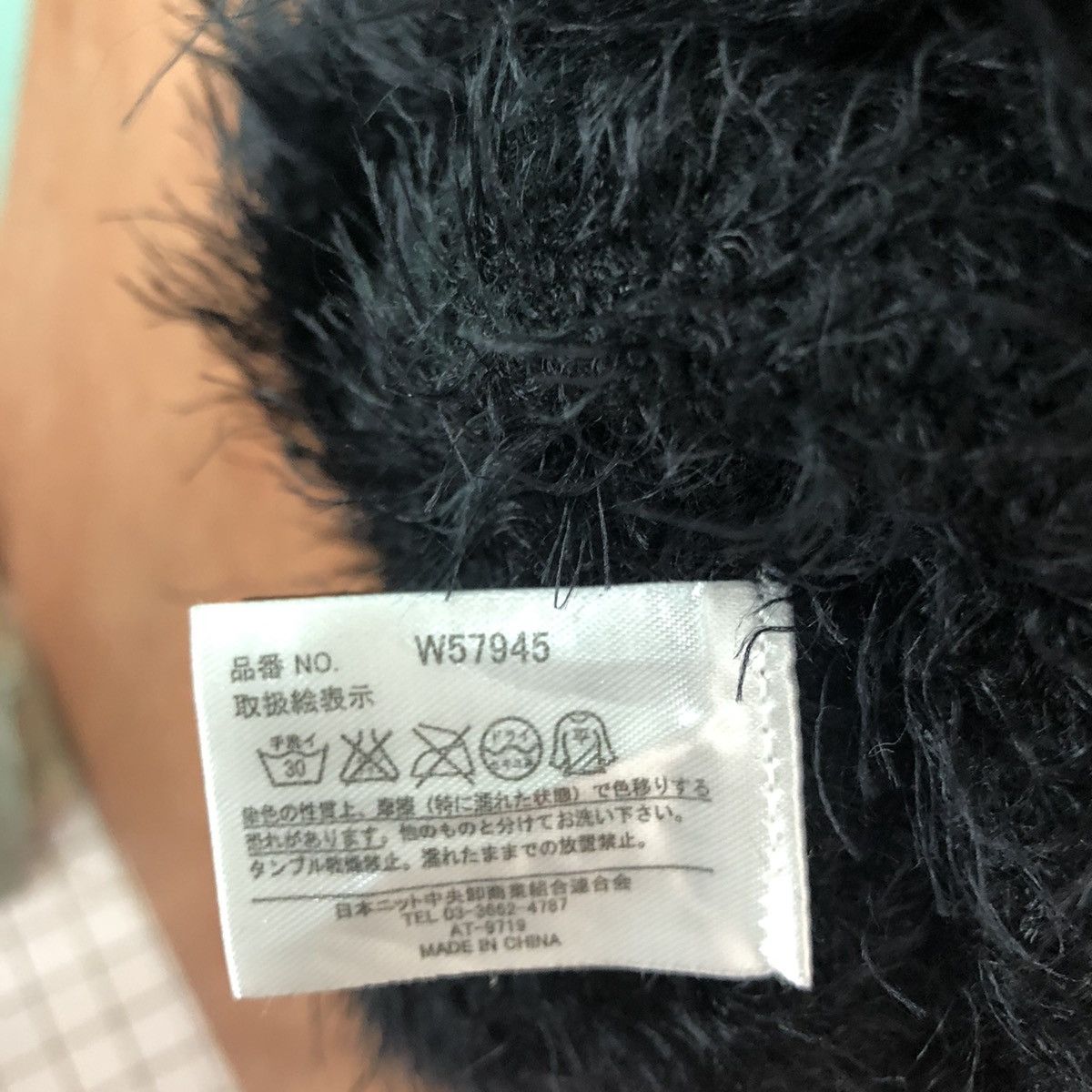 Homespun Knitwear × Japanese Brand Japan Black Mohair Cardigan Knitwear Size US M / EU 48-50 / 2 - 12 Thumbnail