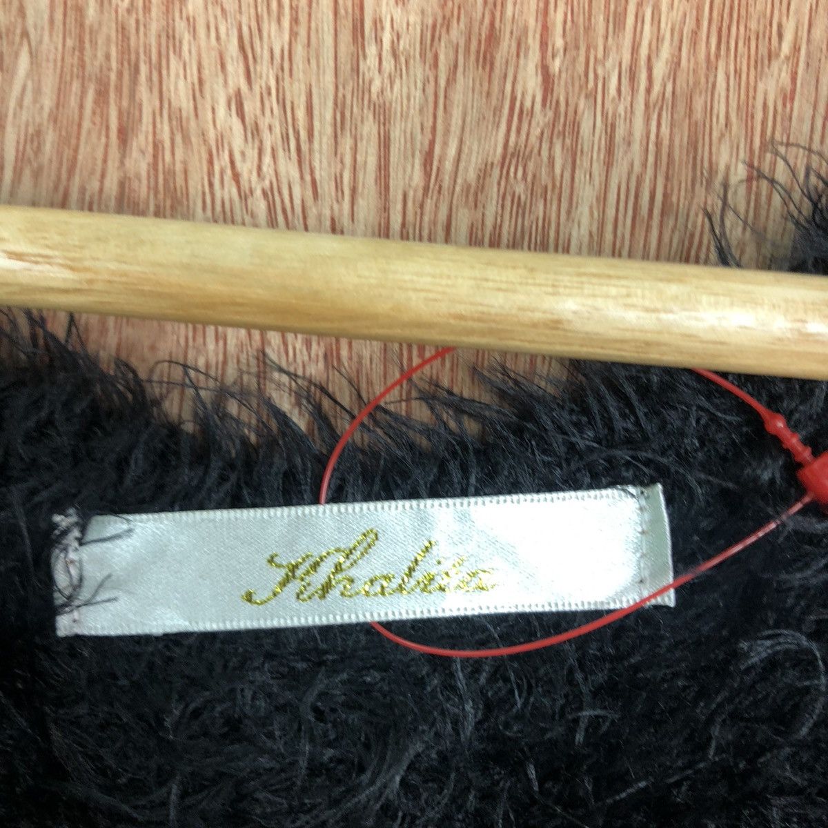 Homespun Knitwear × Japanese Brand Japan Black Mohair Cardigan Knitwear Size US M / EU 48-50 / 2 - 10 Thumbnail