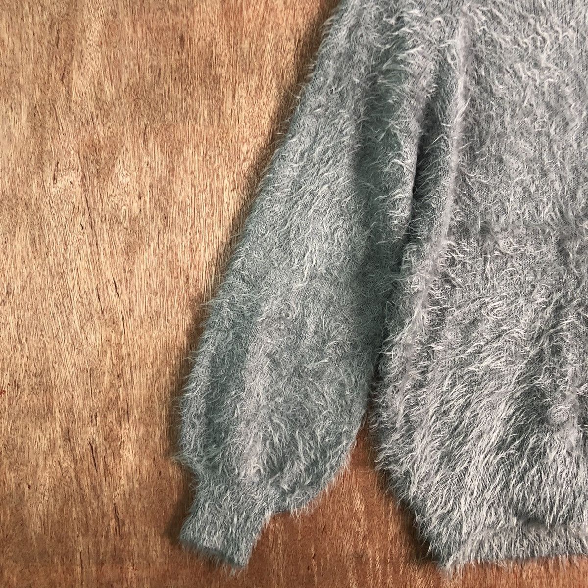 Homespun Knitwear Japan Grey Mohair Baggy Knitwear Size US M / EU 48-50 / 2 - 7 Thumbnail
