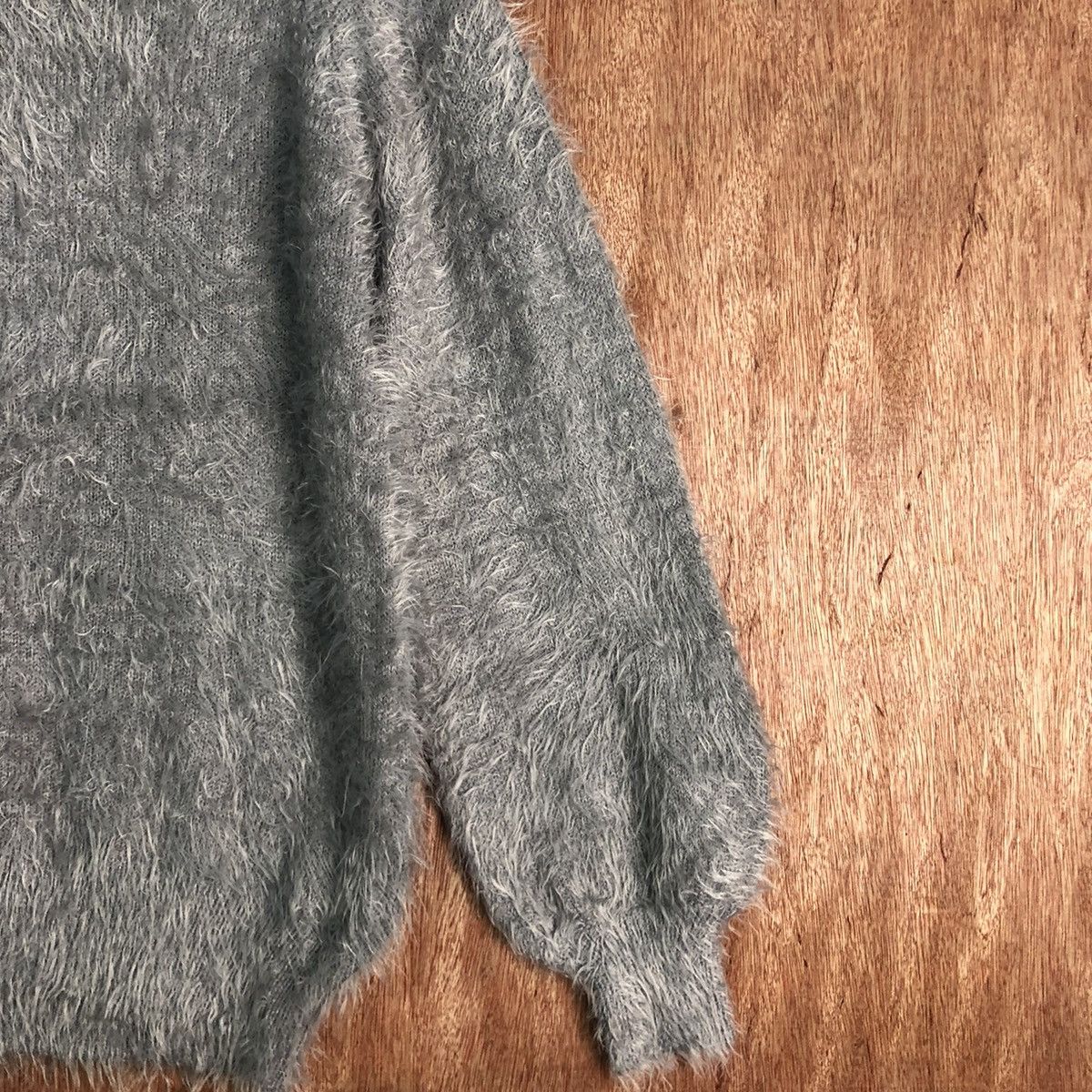 Homespun Knitwear Japan Grey Mohair Baggy Knitwear Size US M / EU 48-50 / 2 - 5 Thumbnail