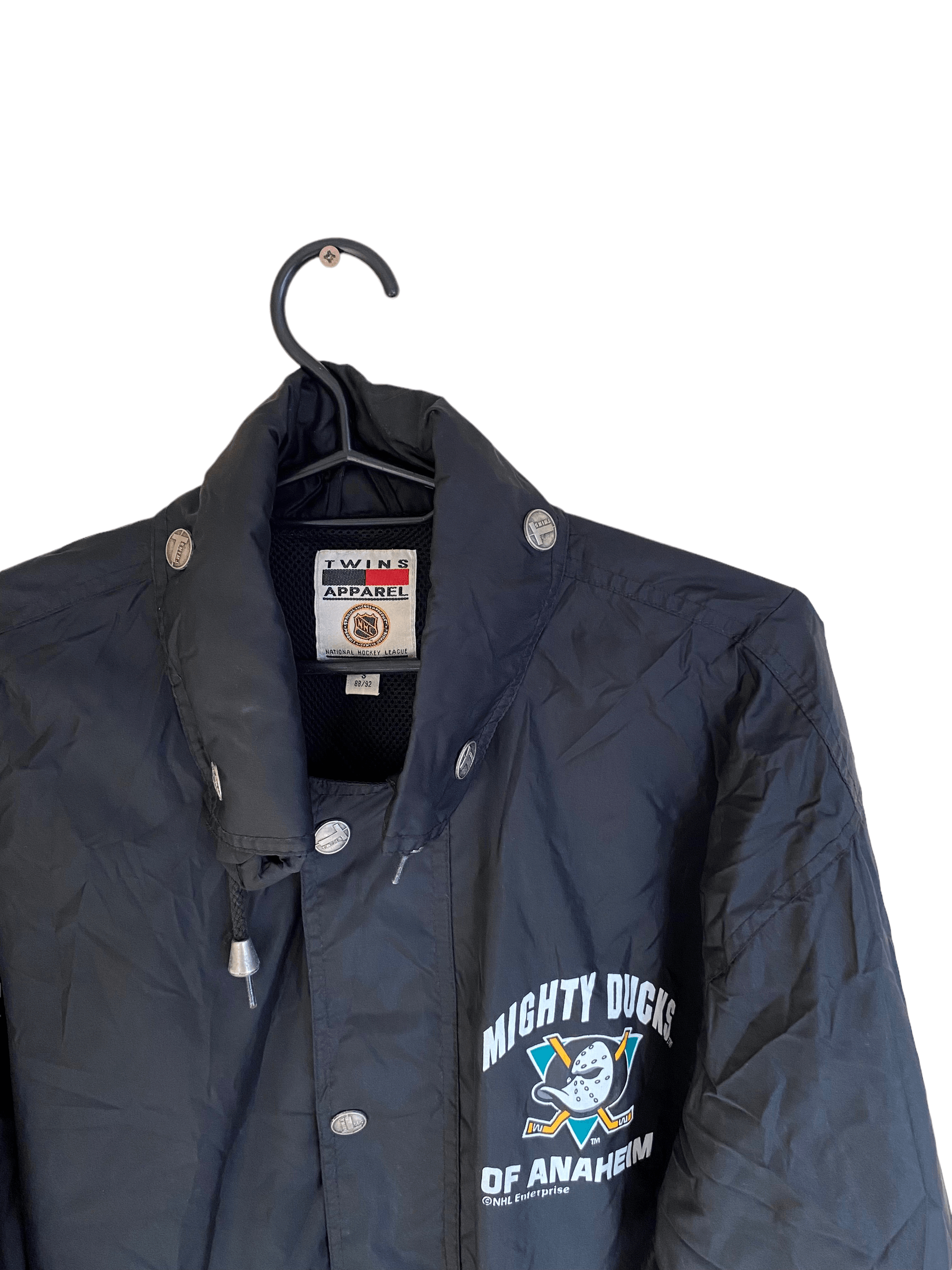 NHL × Vintage vintage NHL Mighty Ducks windstopper jacket, size S fits M/L Size US M / EU 48-50 / 2 - 3 Thumbnail