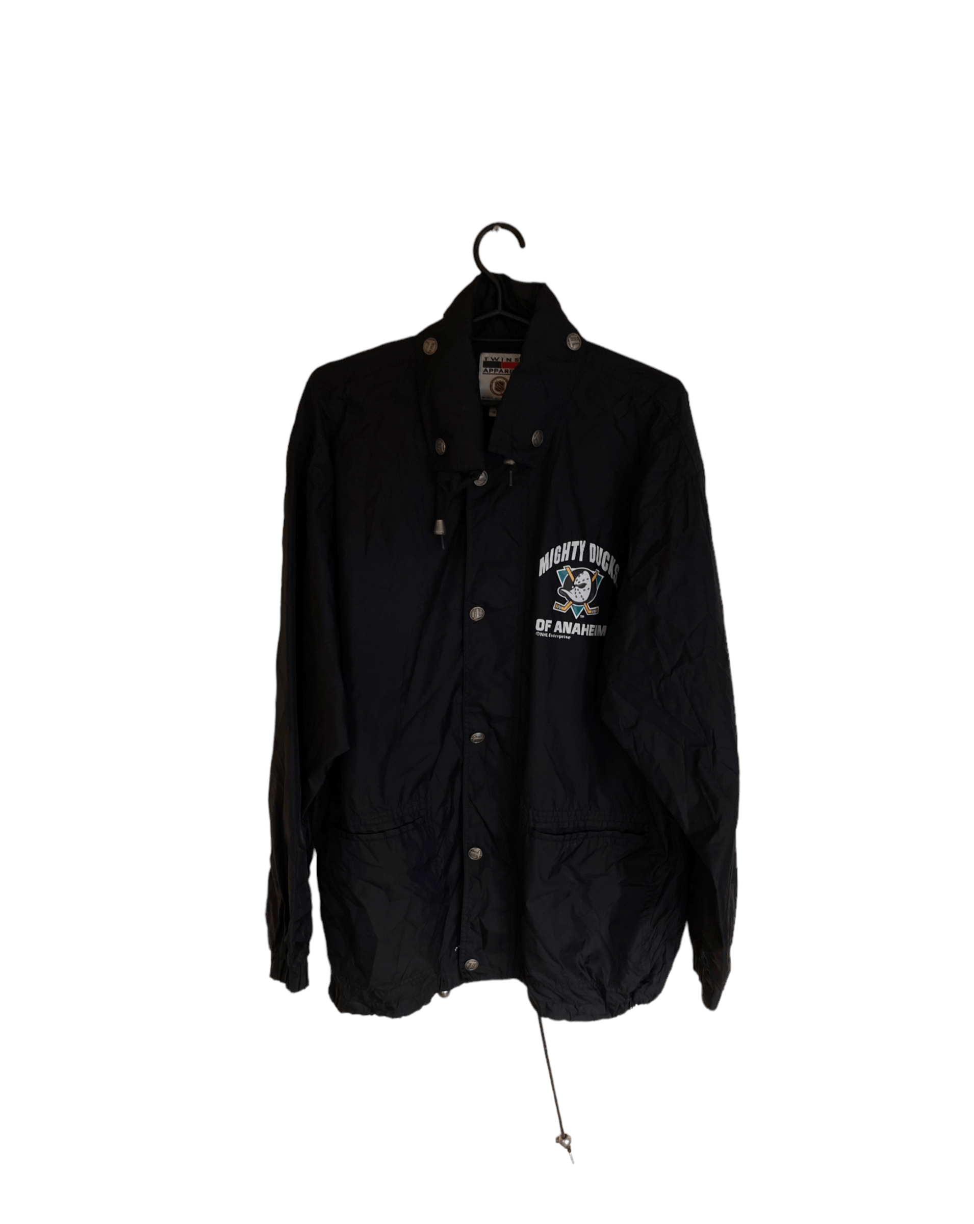 NHL × Vintage vintage NHL Mighty Ducks windstopper jacket, size S fits M/L Size US M / EU 48-50 / 2 - 1 Thumbnail