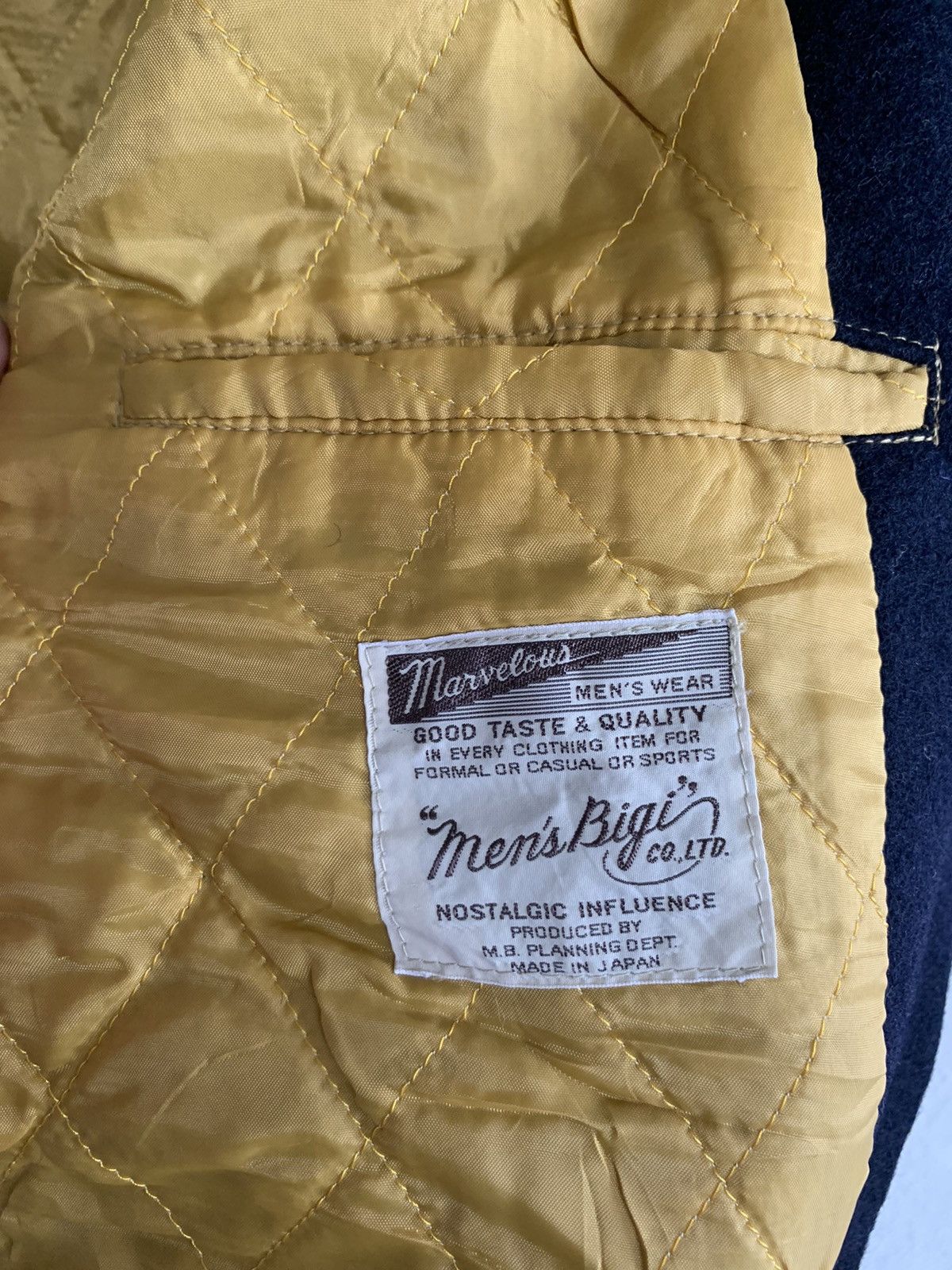 Vintage Vintage Men’s Bigi Japan Four Wheel Wool Jacket Size US M / EU 48-50 / 2 - 4 Thumbnail