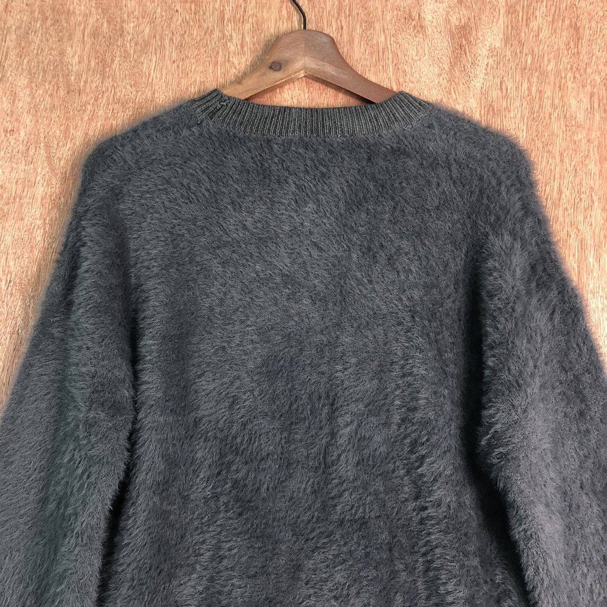 Homespun Knitwear Japan Mohair Blank Grey Knitwear Size US M / EU 48-50 / 2 - 10 Thumbnail
