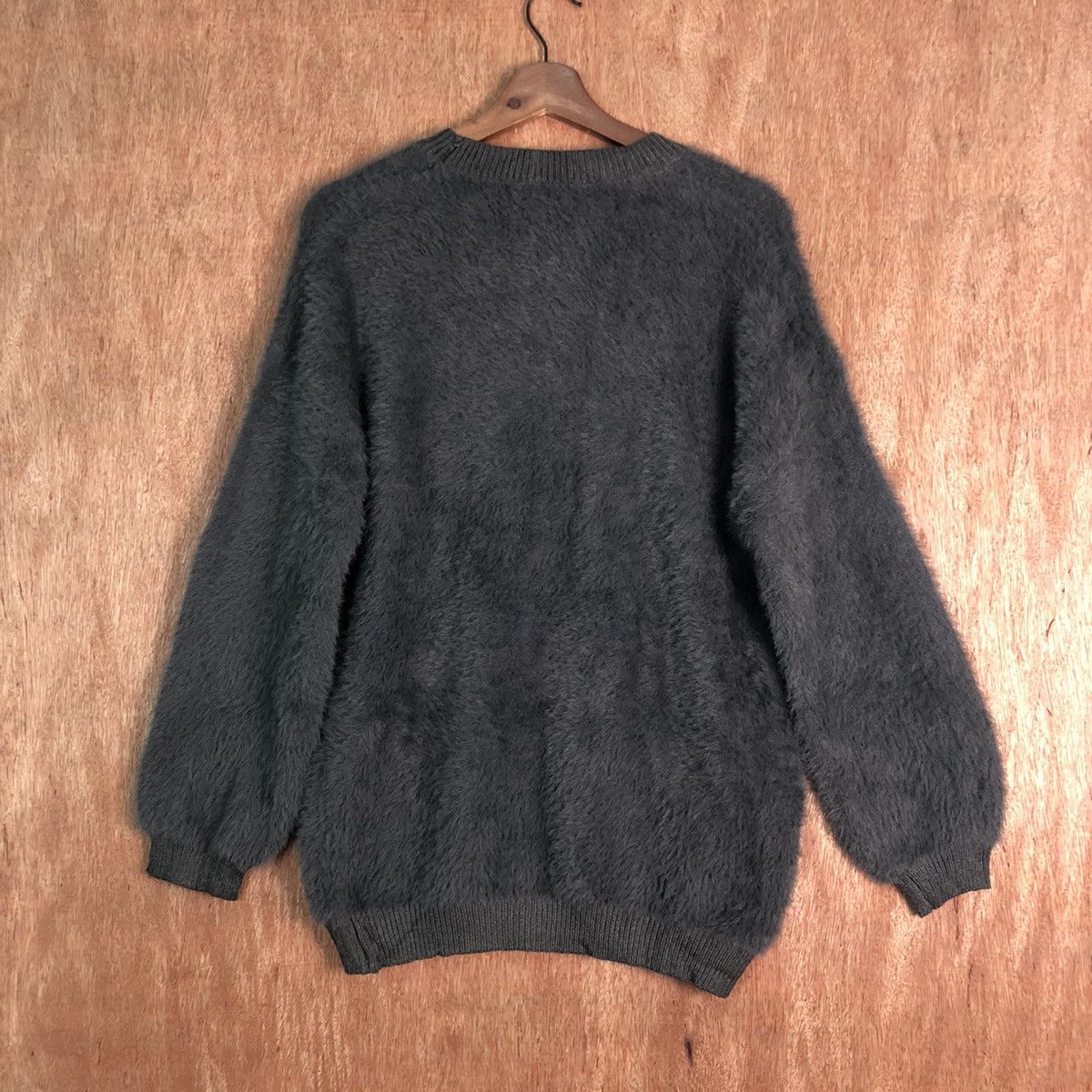 Homespun Knitwear Japan Mohair Blank Grey Knitwear Size US M / EU 48-50 / 2 - 9 Thumbnail