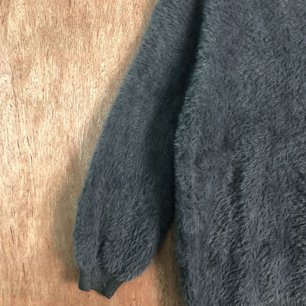 Homespun Knitwear Japan Mohair Blank Grey Knitwear Size US M / EU 48-50 / 2 - 7 Thumbnail