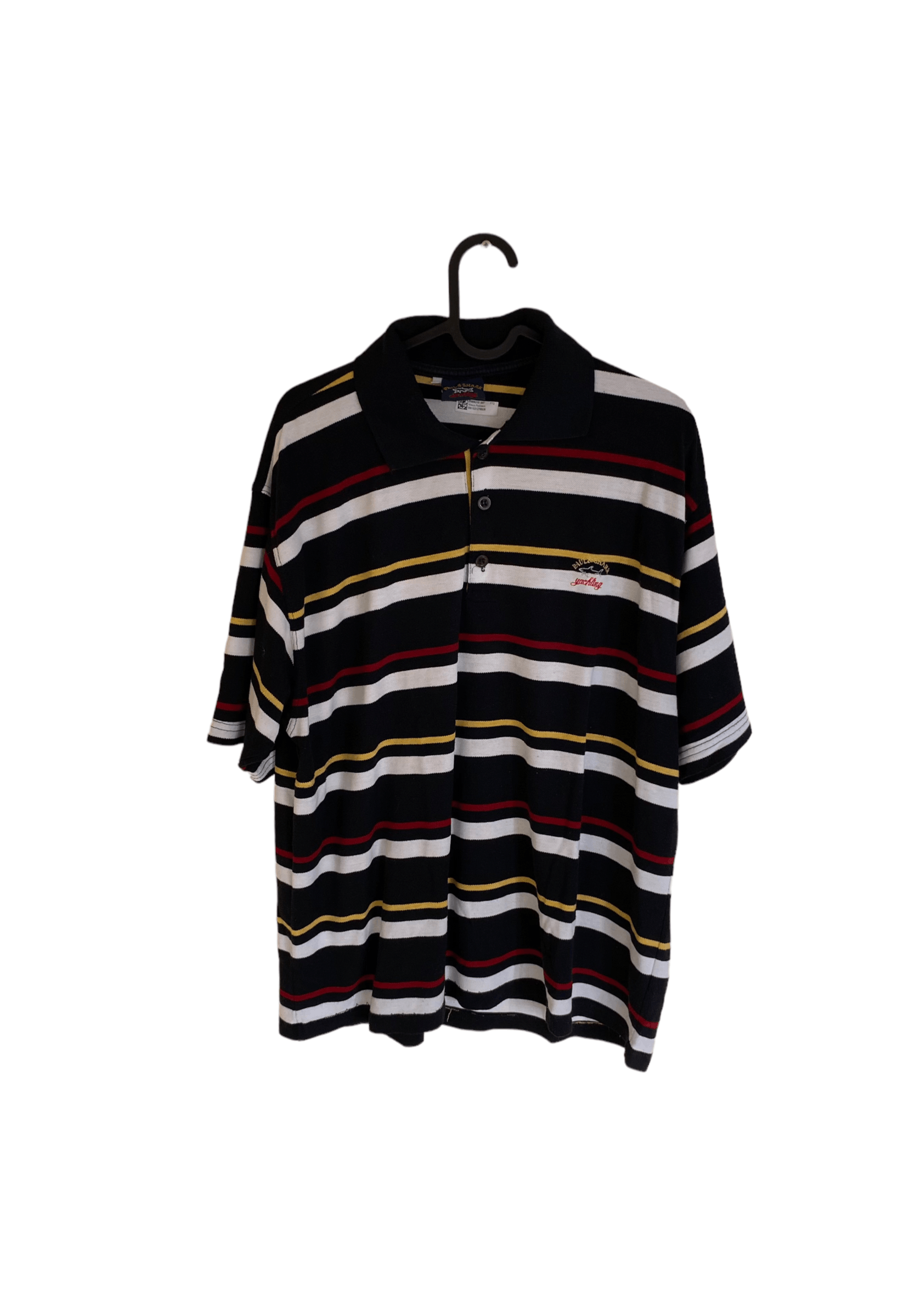 Paul & Shark × Vintage Vintage striped Paul&Shark polo shirt, size XXL Size US XXL / EU 58 / 5 - 1 Thumbnail