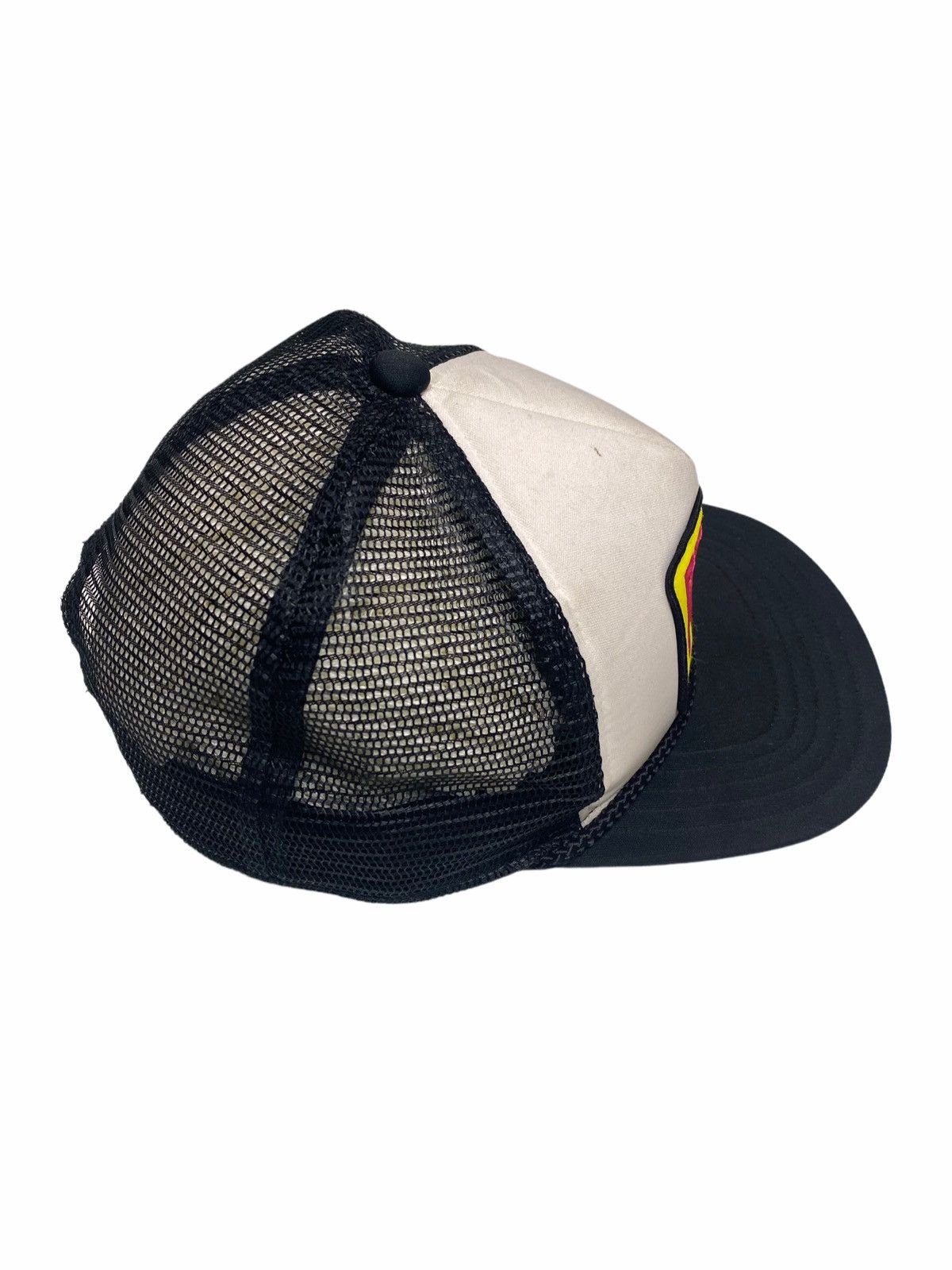 Adidas Y2K Adidas - Heavy Metal Logo Trucker Hat Not Balenciaga Size ONE SIZE - 3 Thumbnail