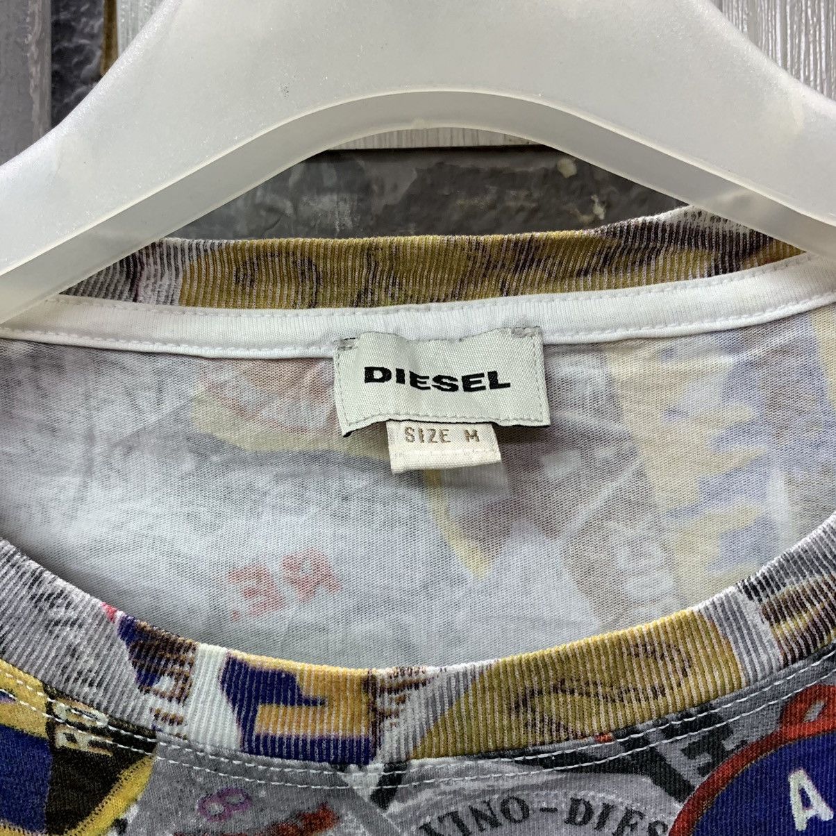 Diesel × Japanese Brand Fullprint Anarchy Diesel Crewneck Tee Size US M / EU 48-50 / 2 - 7 Thumbnail
