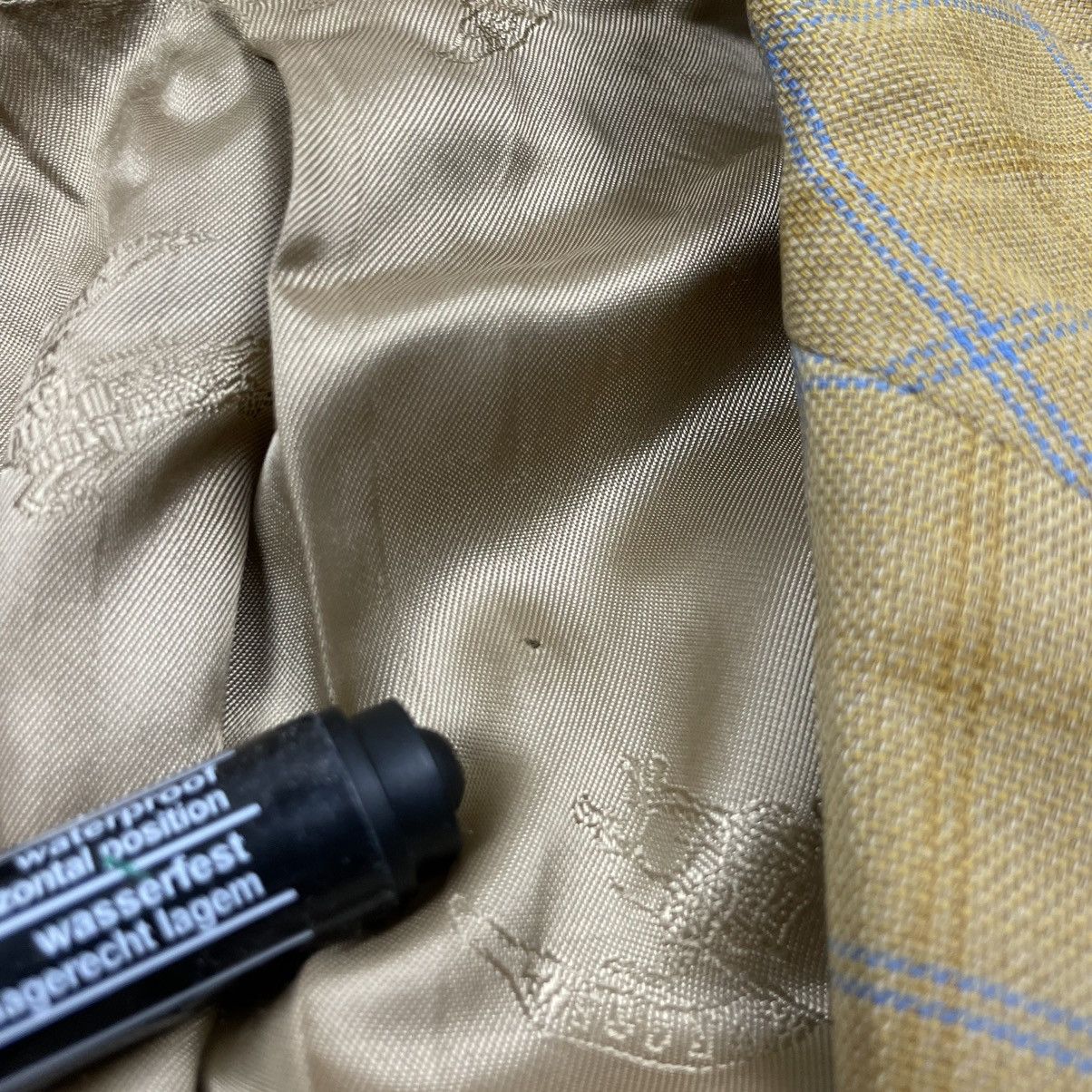 Burberry Vintage 90’s Burberrys Brian-S Blazer Size 44R - 10 Thumbnail