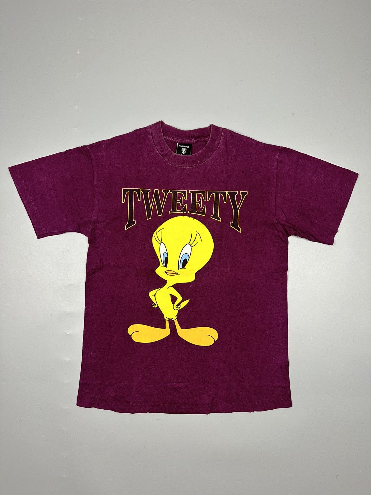 Vintage × Warner Bros Vintage 90s Warner Bros Tweety Crewneck Tee Size US M / EU 48-50 / 2 - 1 Thumbnail