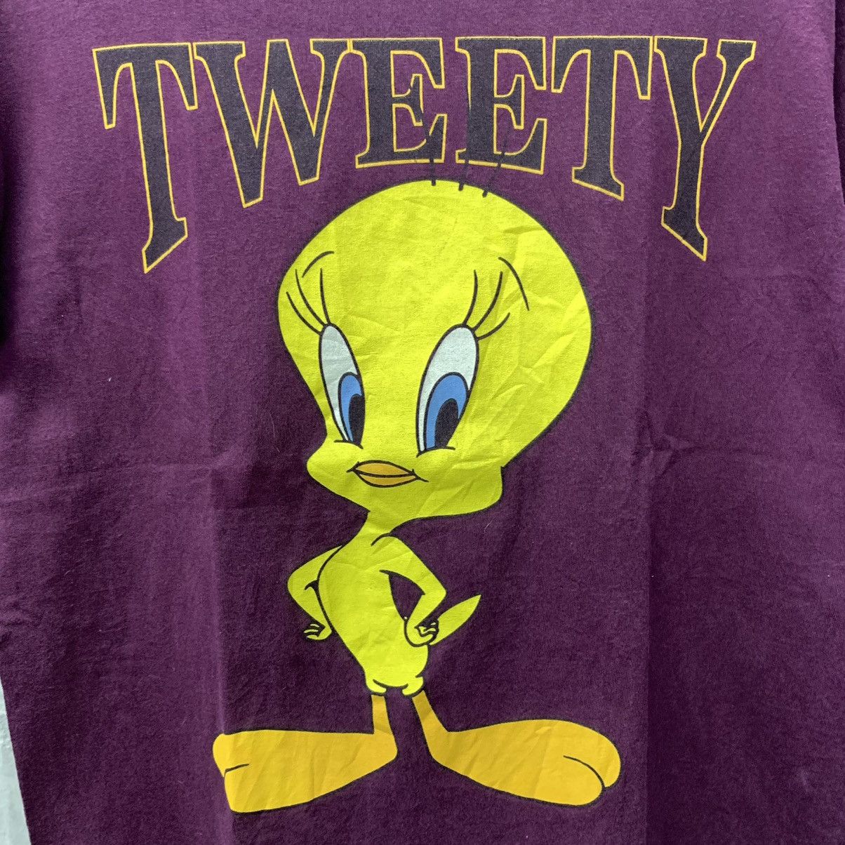 Vintage × Warner Bros Vintage 90s Warner Bros Tweety Crewneck Tee Size US M / EU 48-50 / 2 - 5 Thumbnail